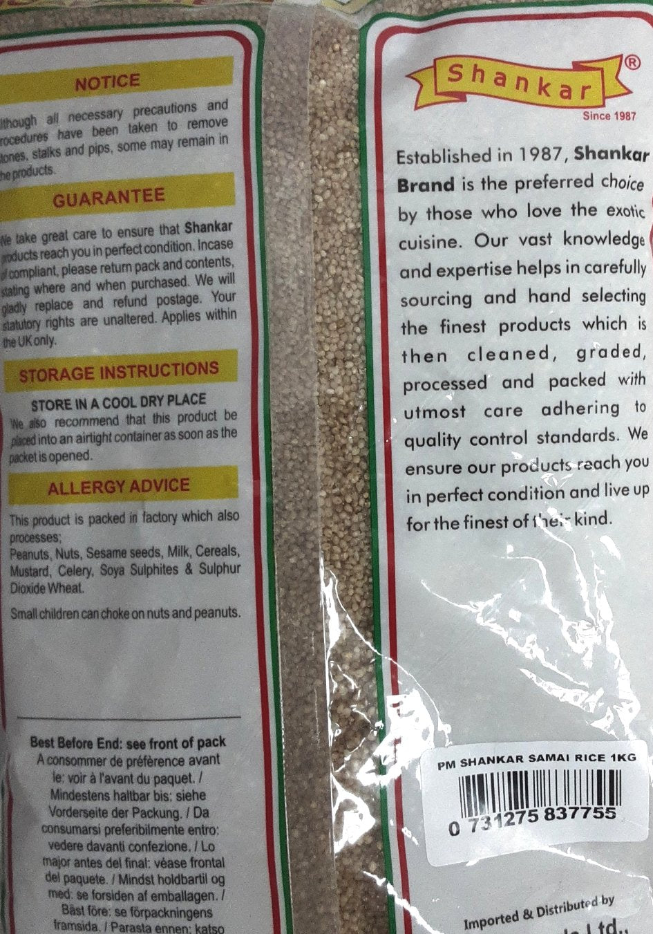 Shankar Little Millets 1Kg - Image 2