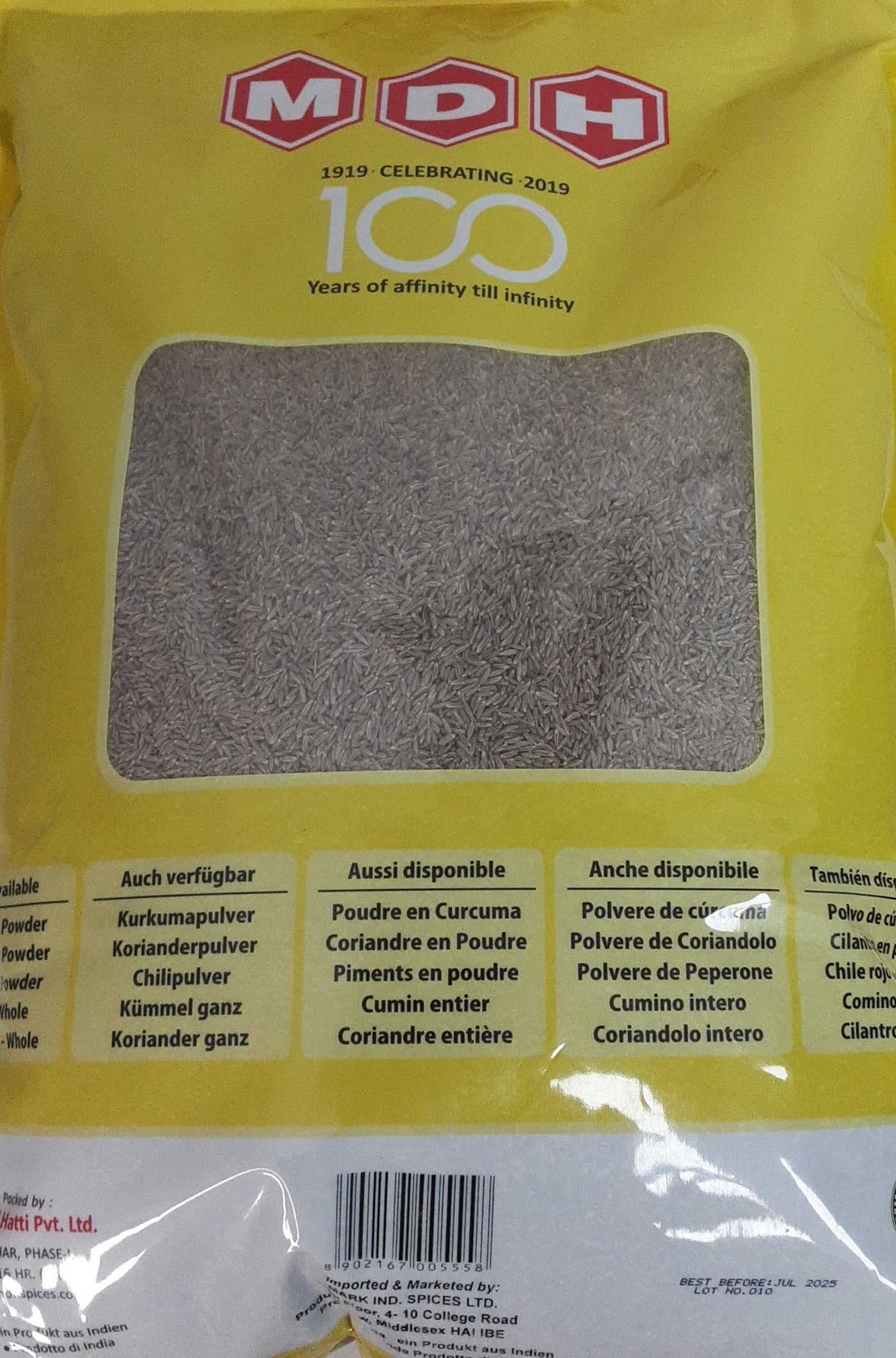 MDH Cumin Whole 5Kg - Image 2