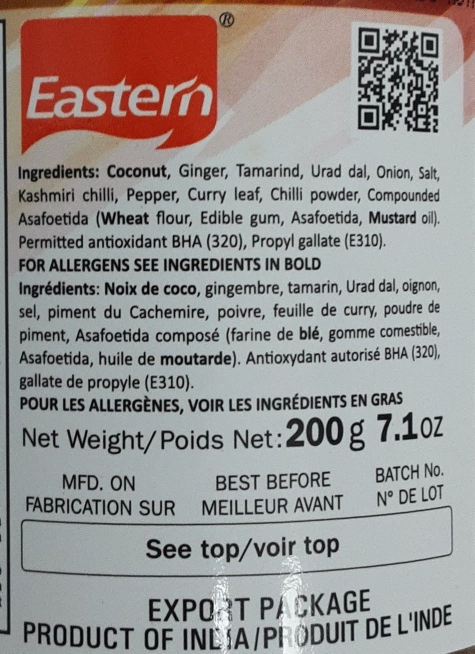 Eastern Coconut Chutney Powder 200g - Image 2