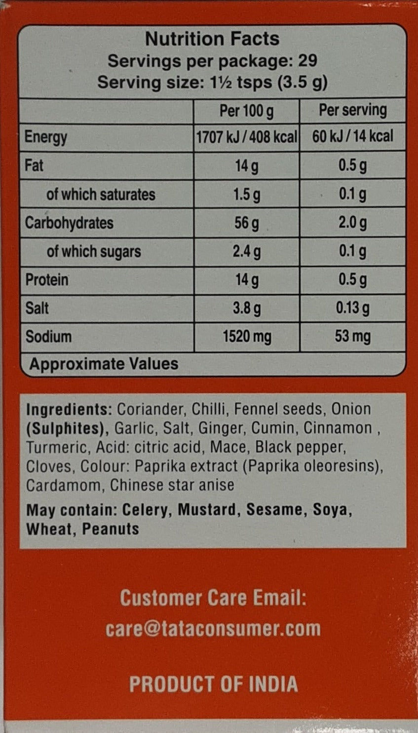 Tata Sampann Paneer Masala 100g Buy 2 Get 1 Free Mix & Match - Image 2