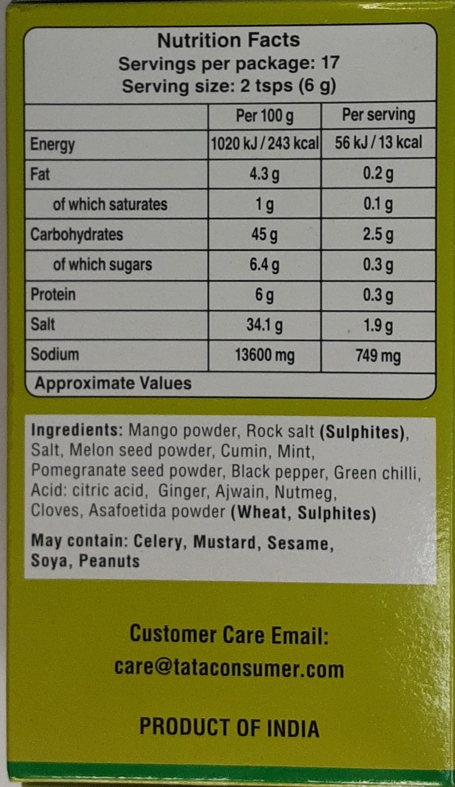 Tata Sampann Chaat Masala 100g Buy 2 Get 1 Free Mix & Match - Image 2