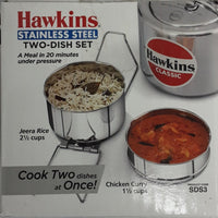 Hawkins Stainless Seel Two Dish Set