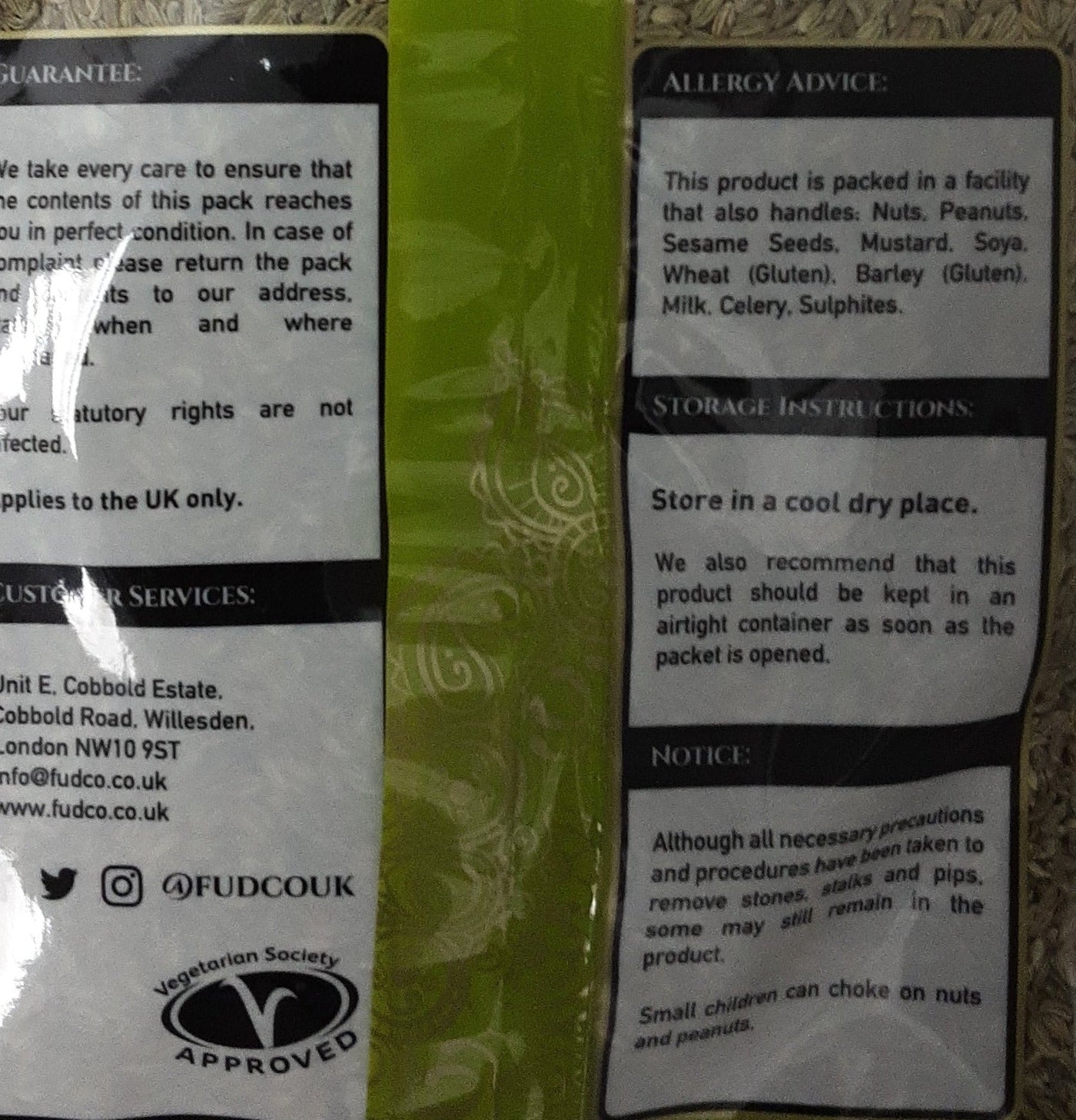 Fudco Fennel seeds 800g - Image 2