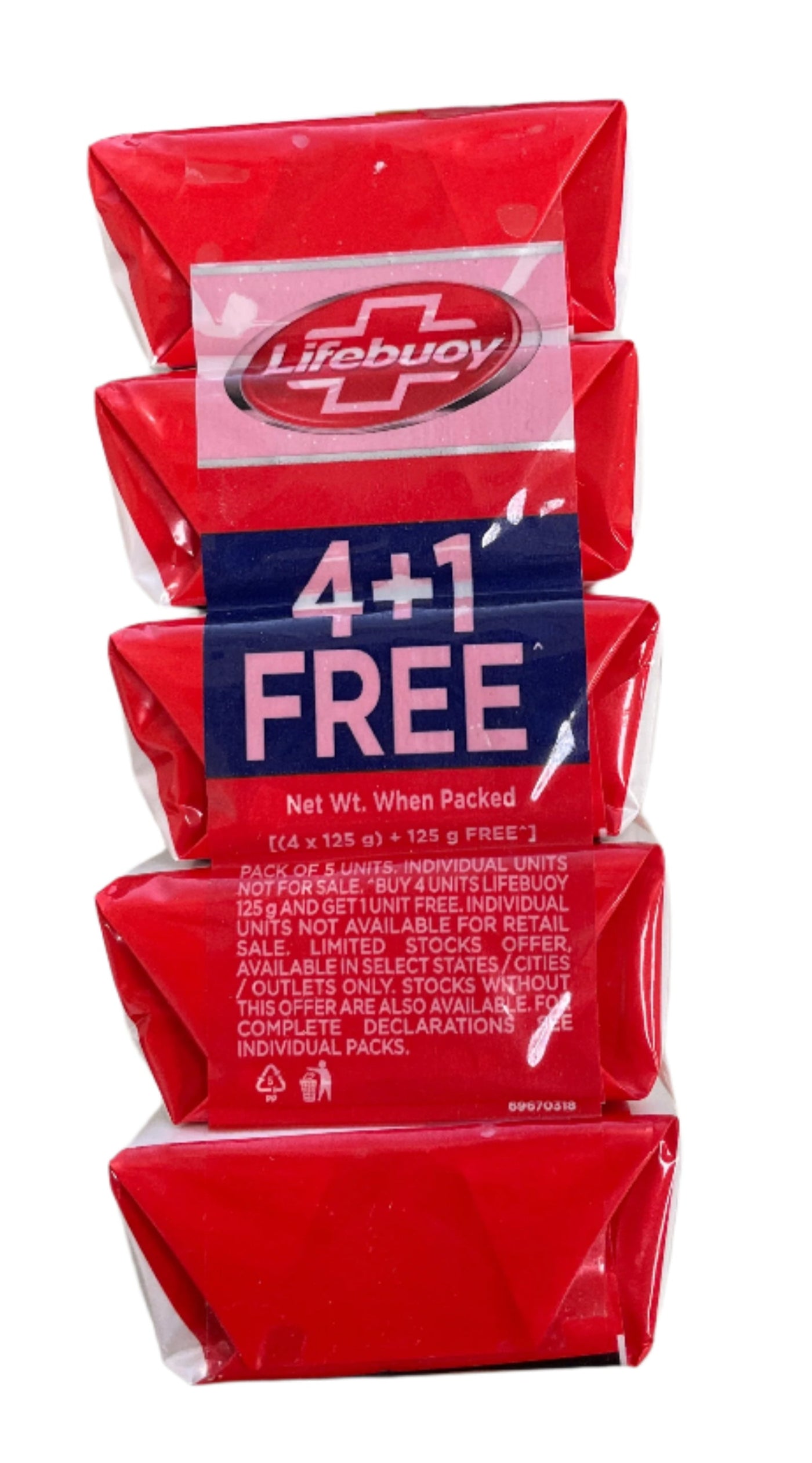 Lifebuoy 125g 4+1 Free Multipack - Image 2