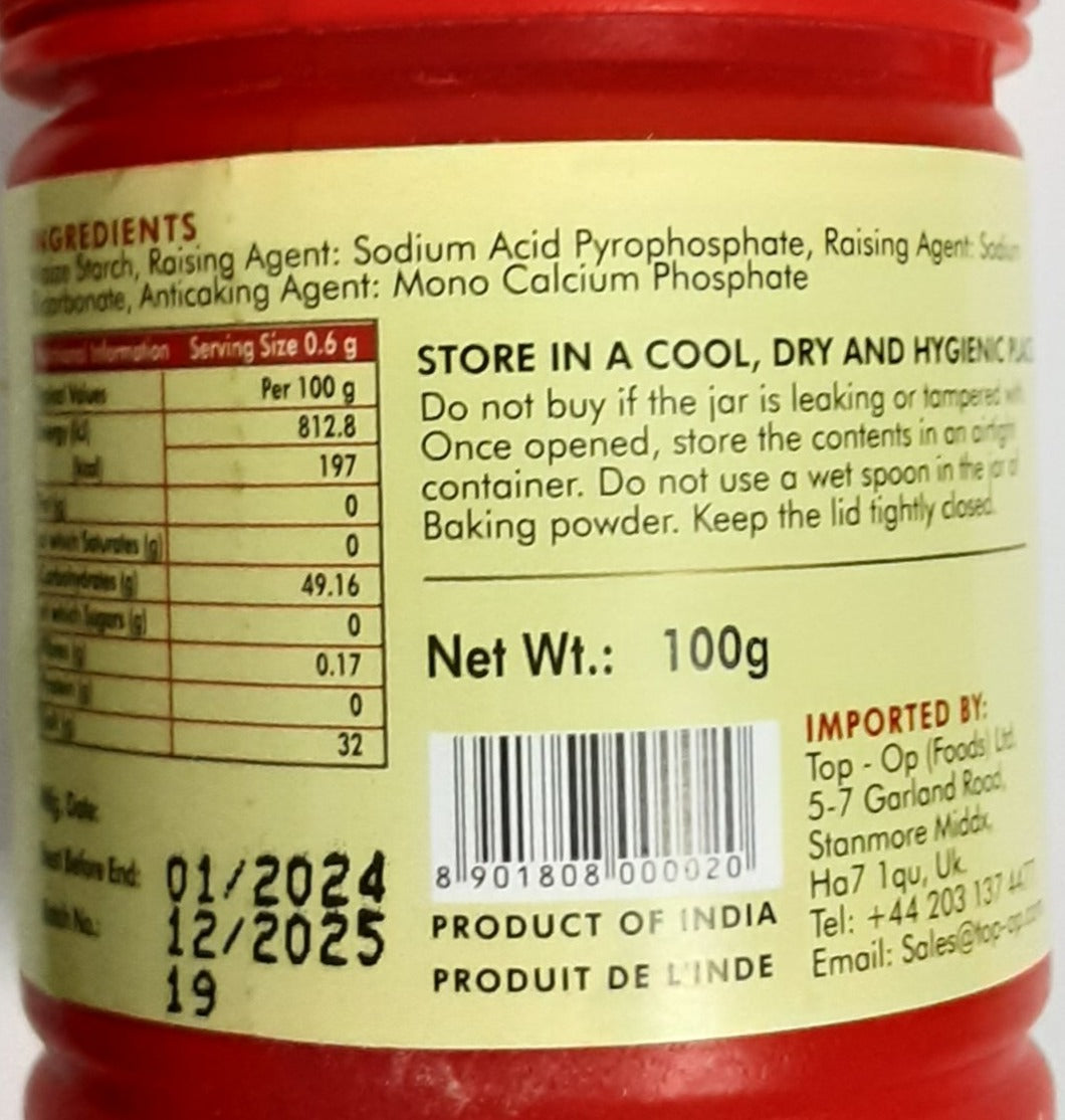 Weikfield Baking Powder 100g - Image 2