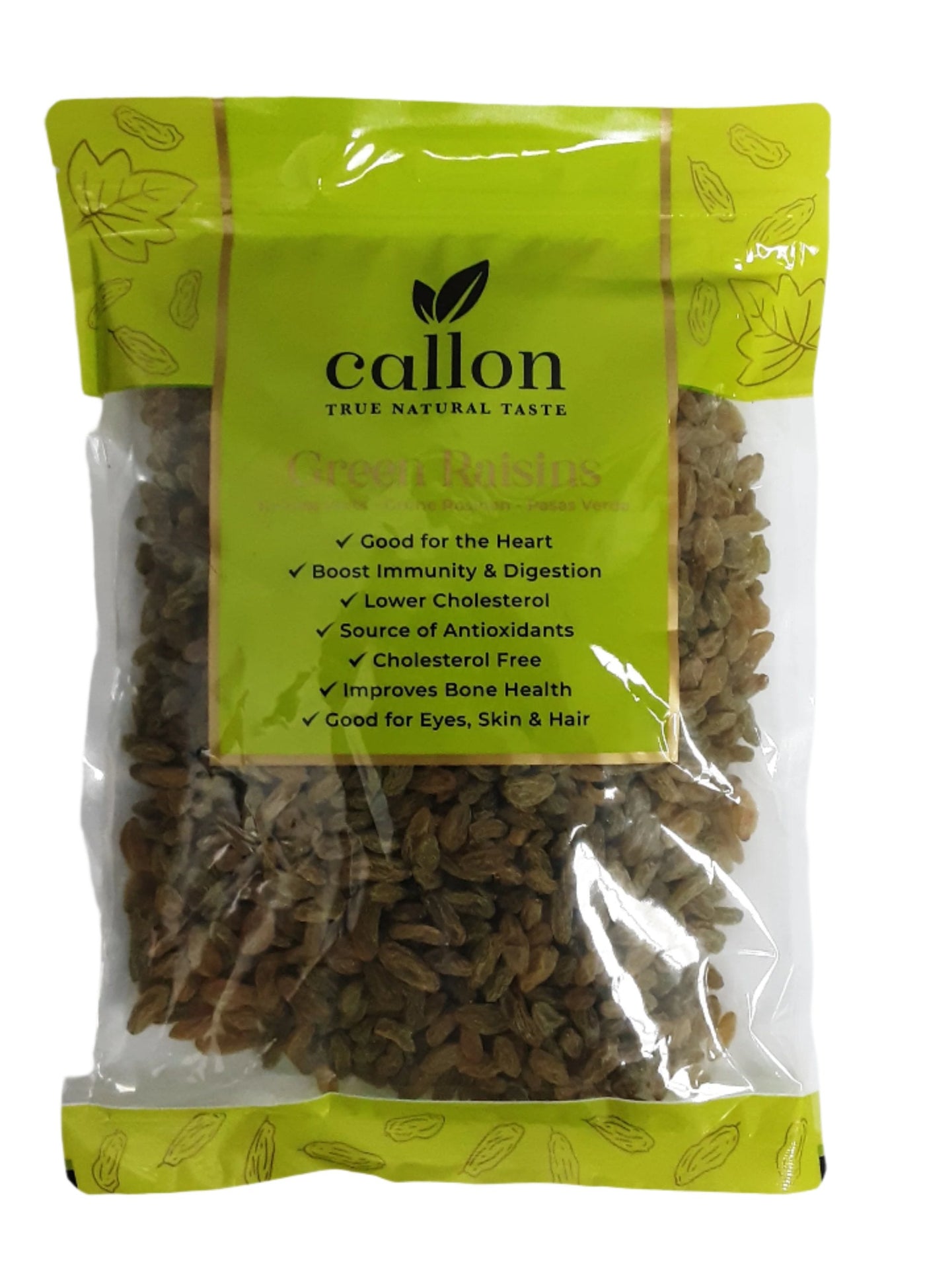 Callon Green Raisins True Natural Taste Premium Quality 700g