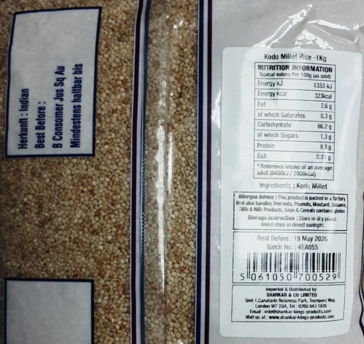 Shankar Kodo Millet Rice 1Kg - Image 2