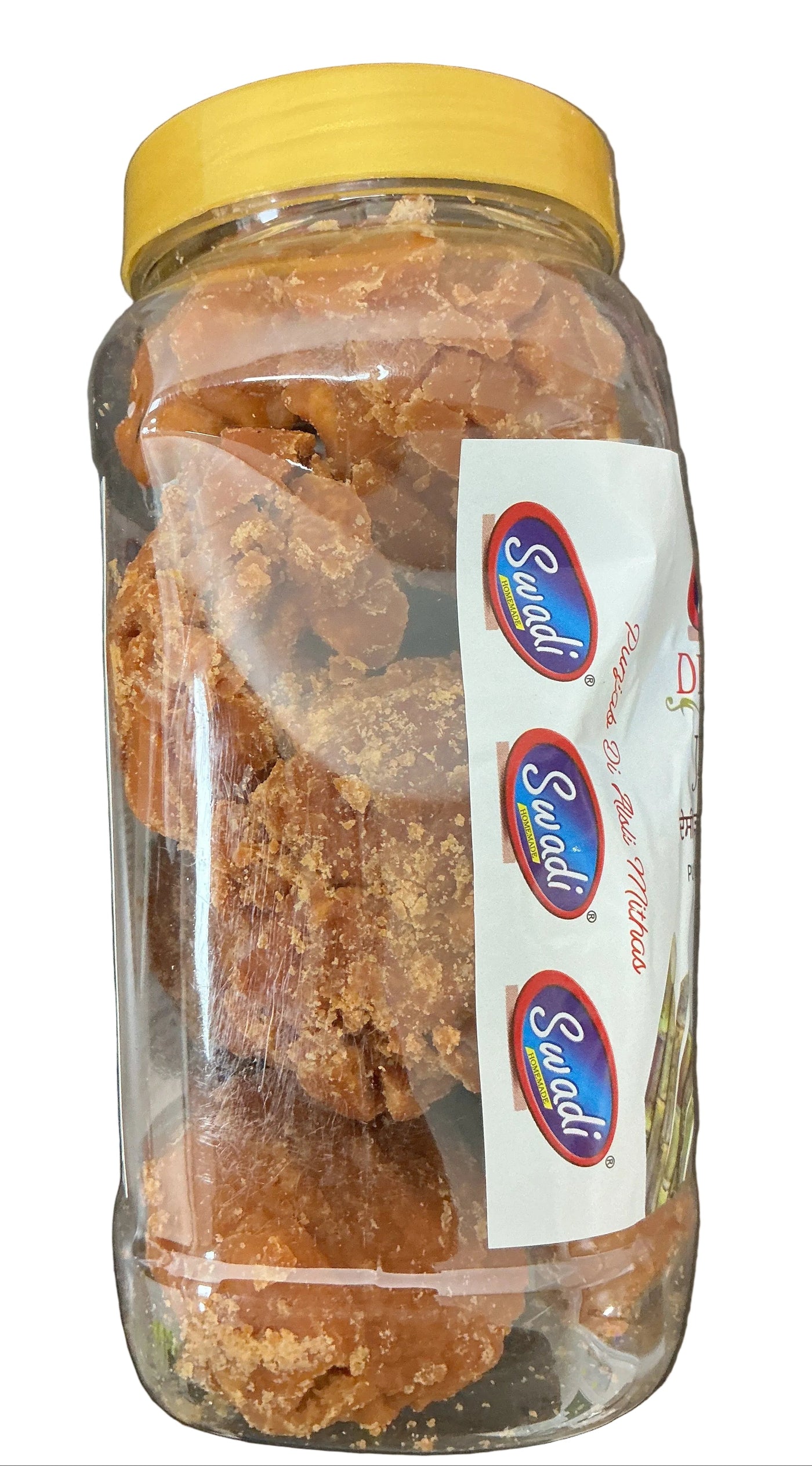 Swadi Jaggery Desi Pesi Gur 1kg - Image 2