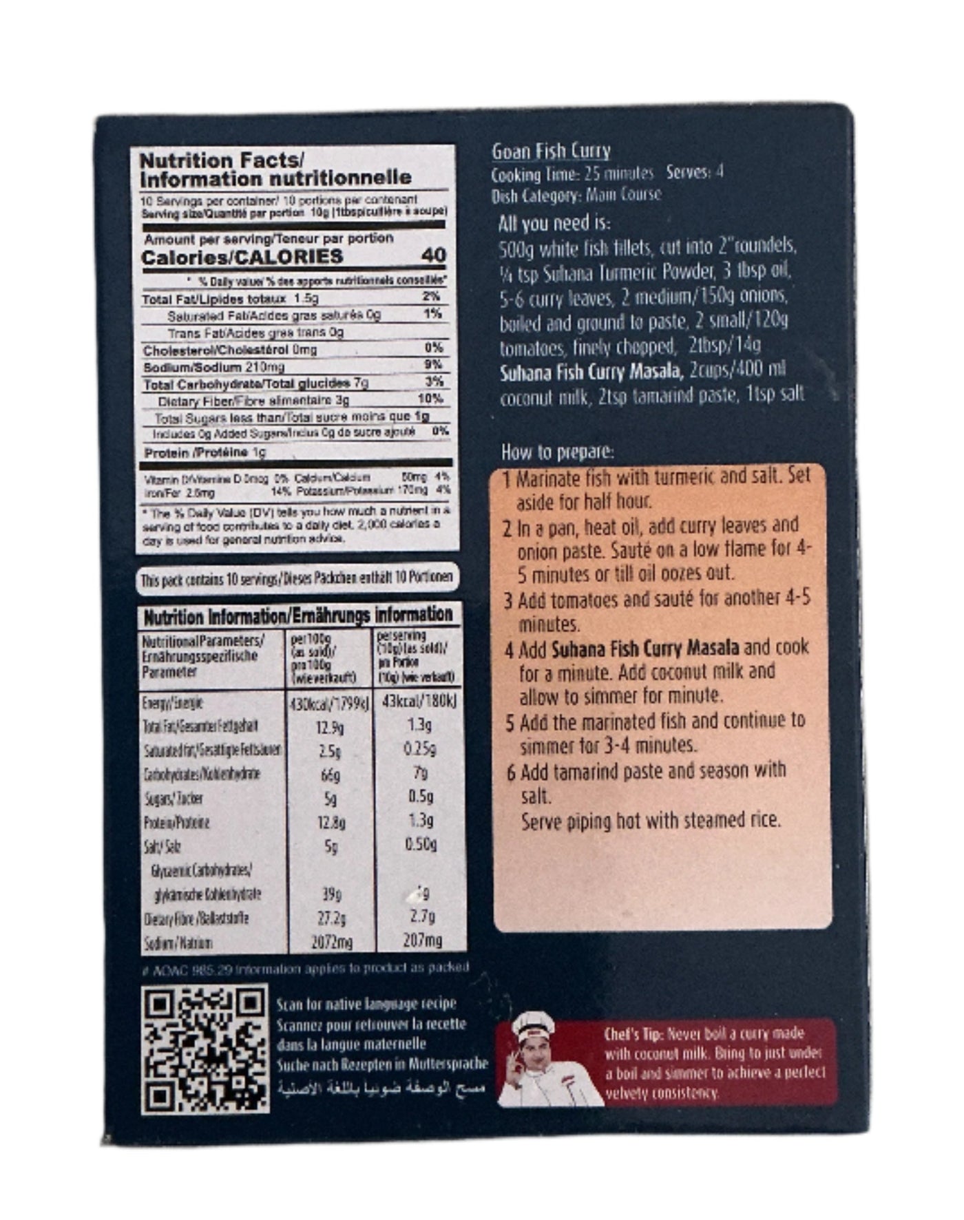 Suhana Masala Fish Curry 100g - Image 2