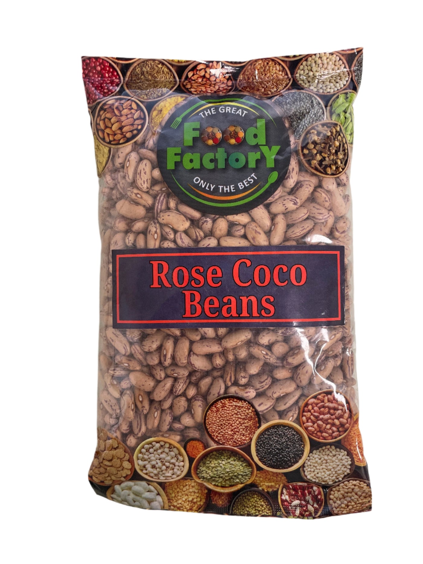 Food Factory Beans Rose Coco Rajmah 500g