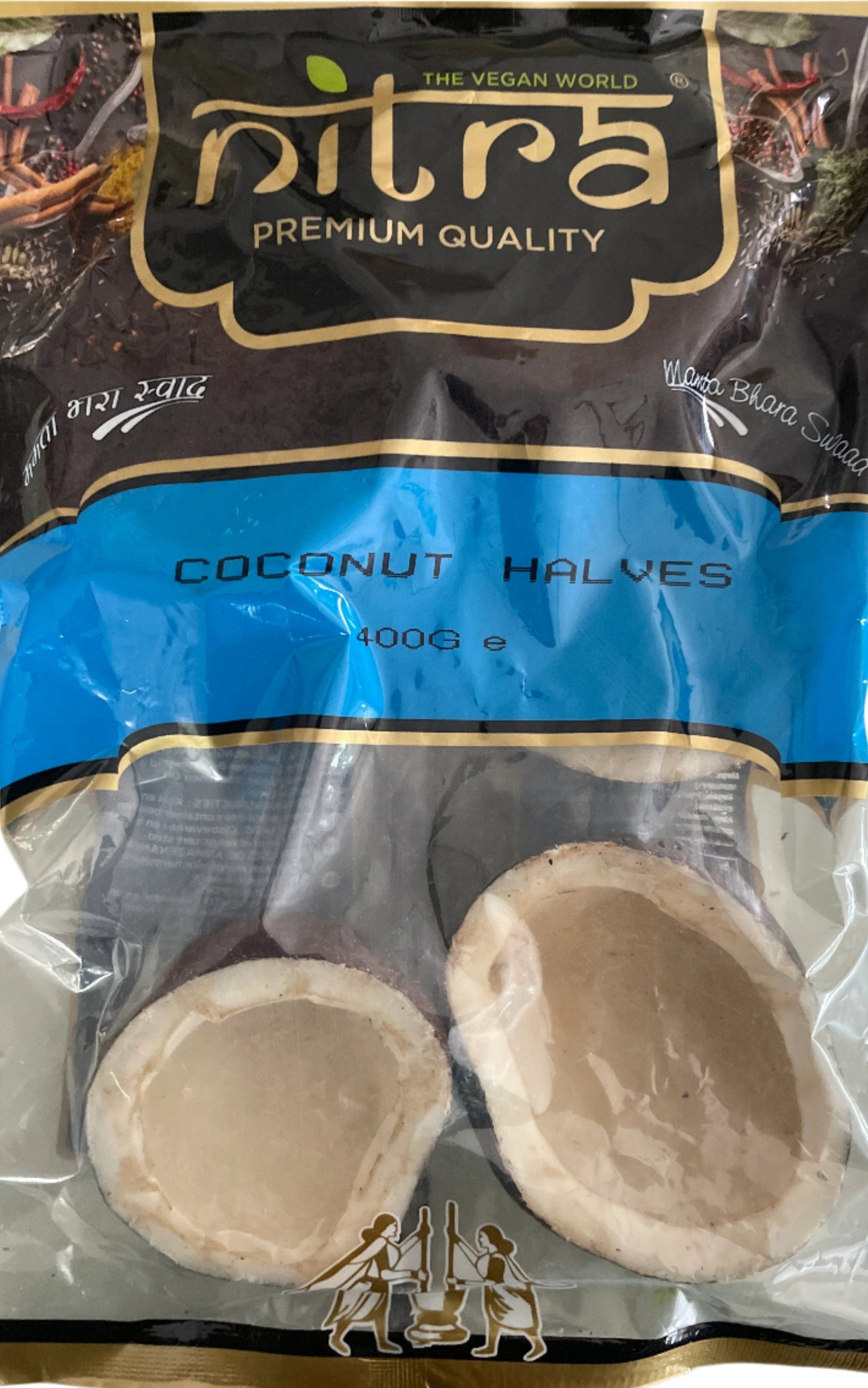 Nitra Coconut Halves 400g