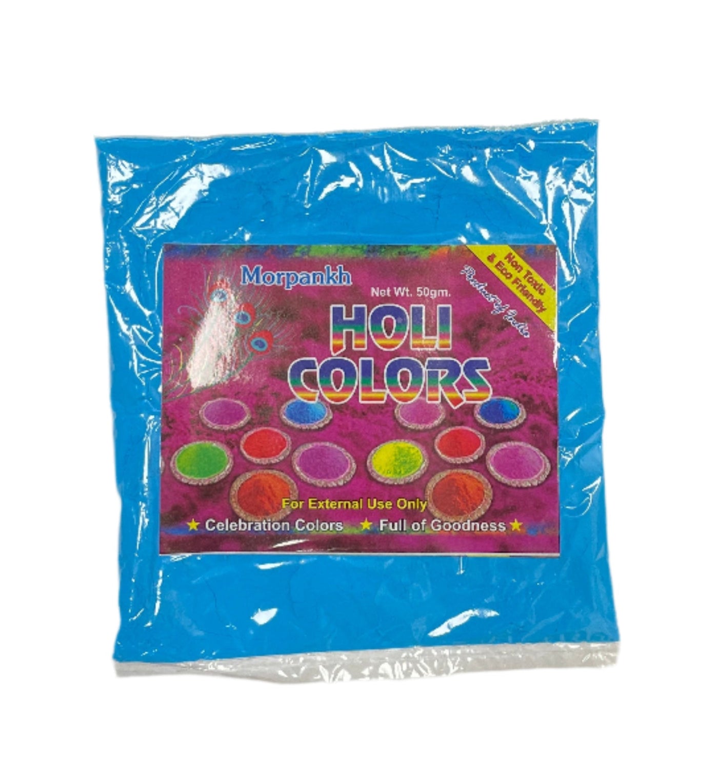 Holi Colours Organic Non Toxic & Eco Friendly 50g