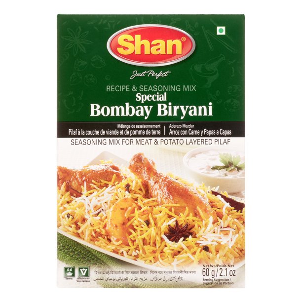 Shan Masala Bombay Biryani Special 60g Mix & Match Any 2 For £2.60