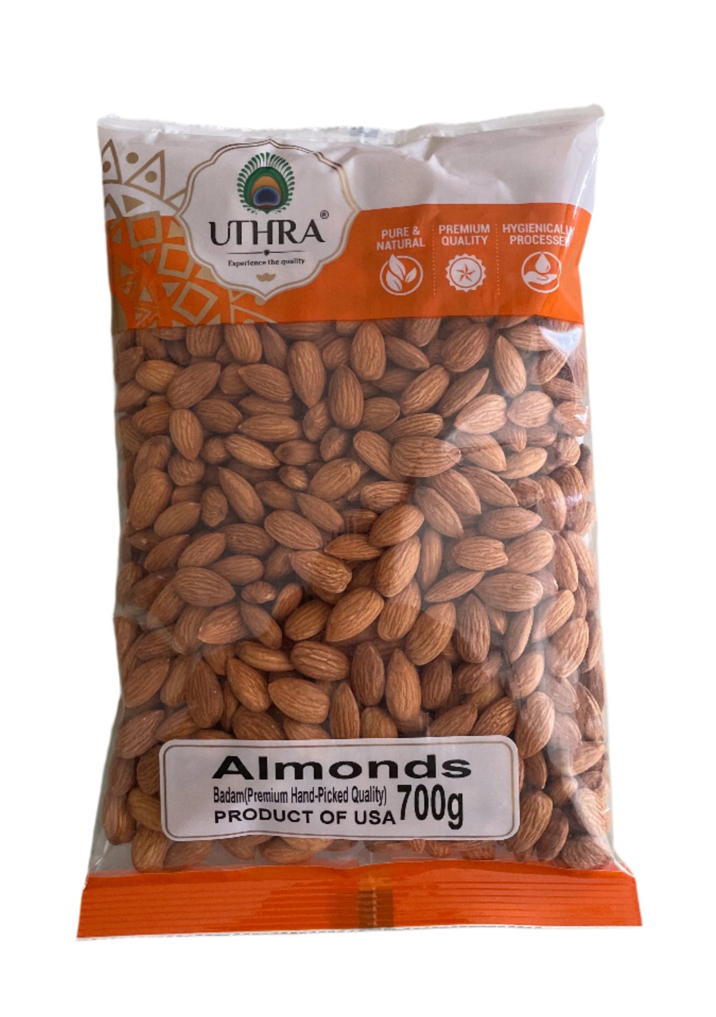 Uthra Almonds Premium Quality 700g