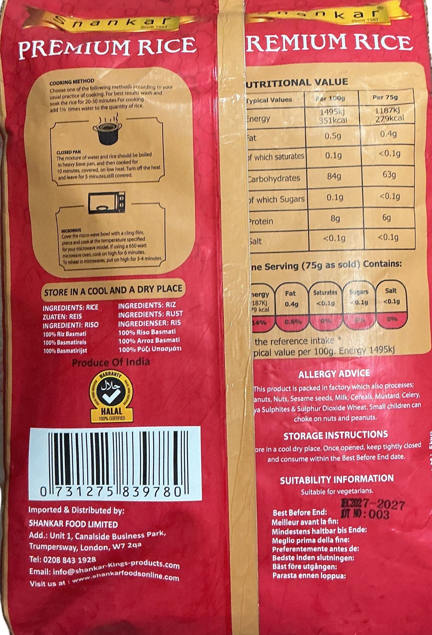 Shankar Rice Shruthi Kolam 5Kg - Image 2