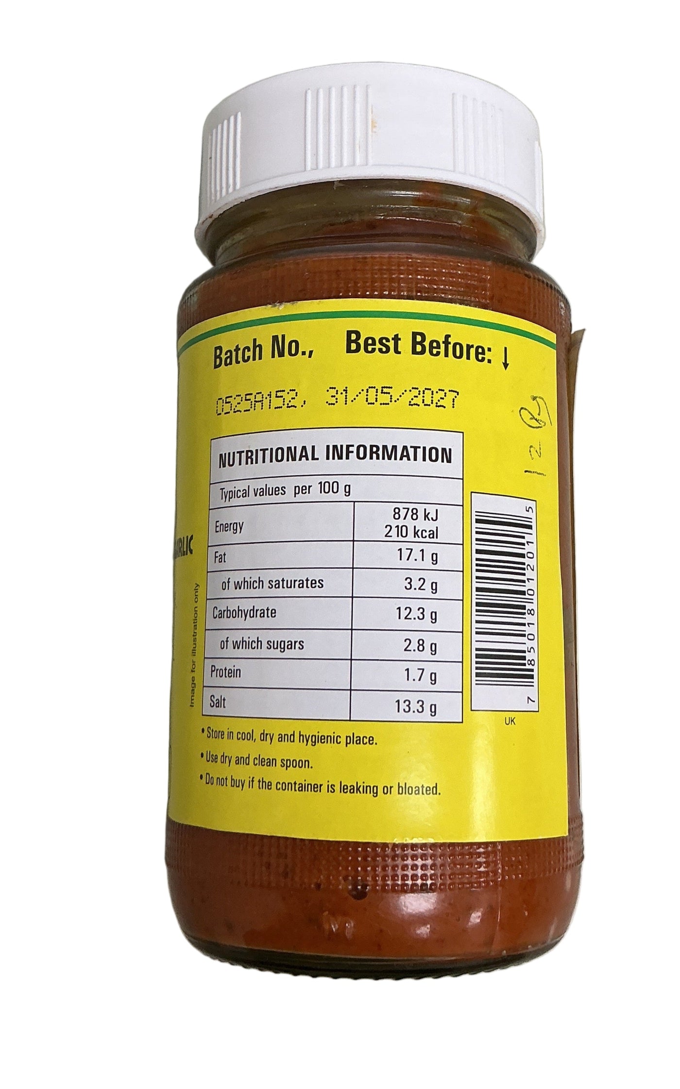 Priya Pickle Amla In Oil Without Garlic 300g - Image 2