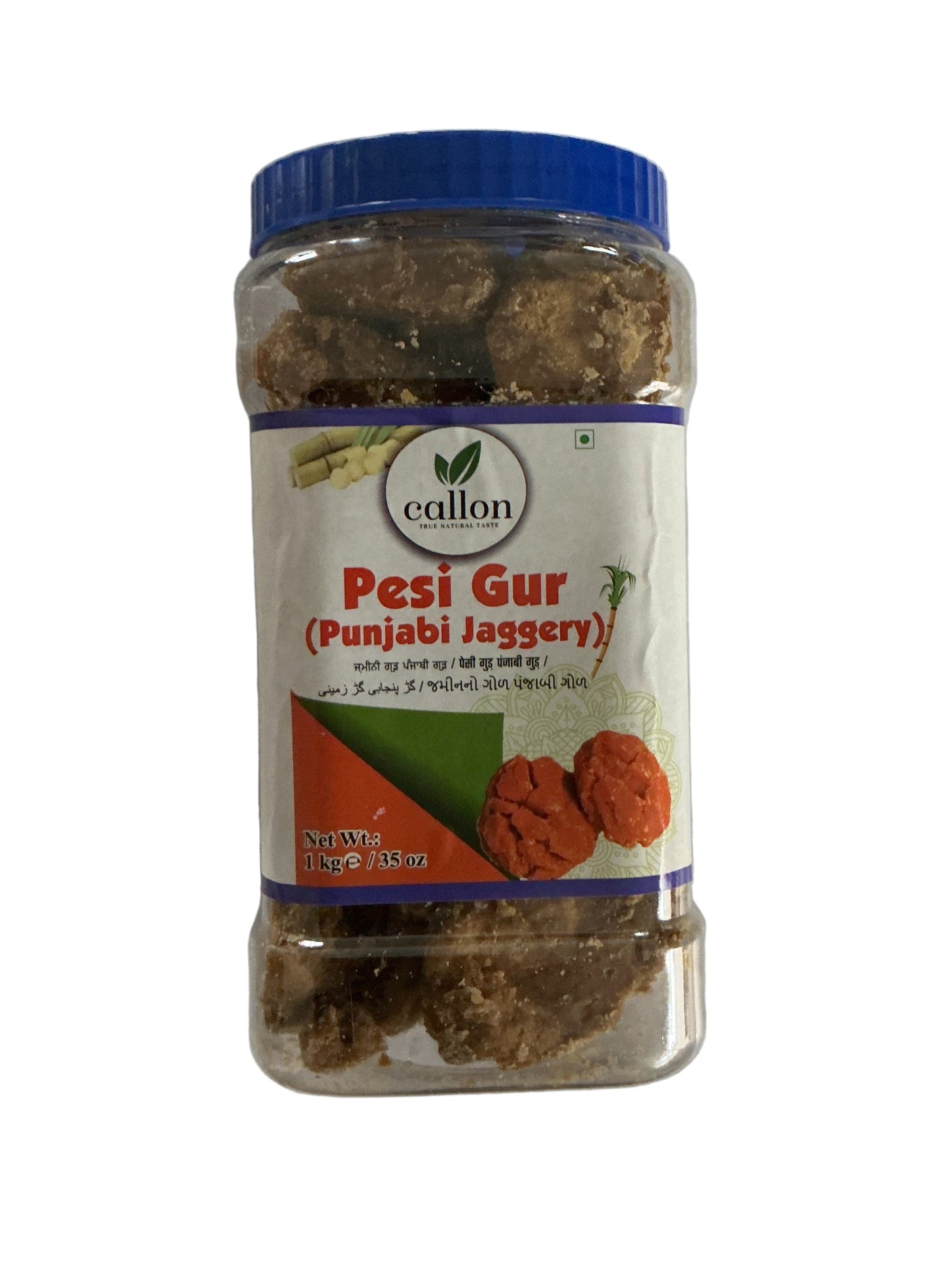 Callon Jaggery Pesi Gur Premium Quality 1Kg