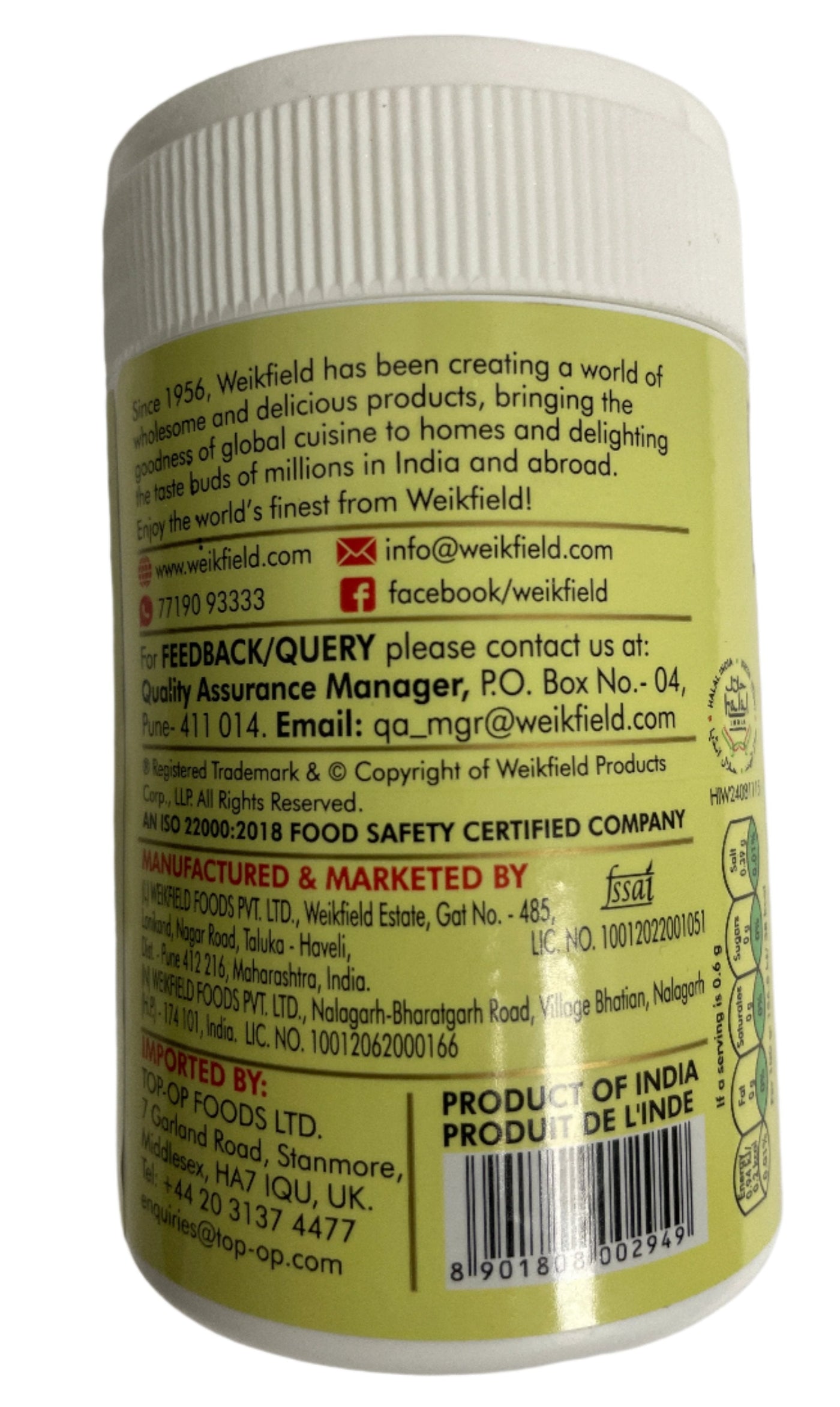 Weikfield Bicarbonate of Soda 100g - Image 2