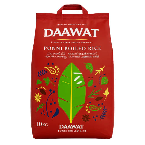 Daawat Rice Ponni Boiled 10Kg