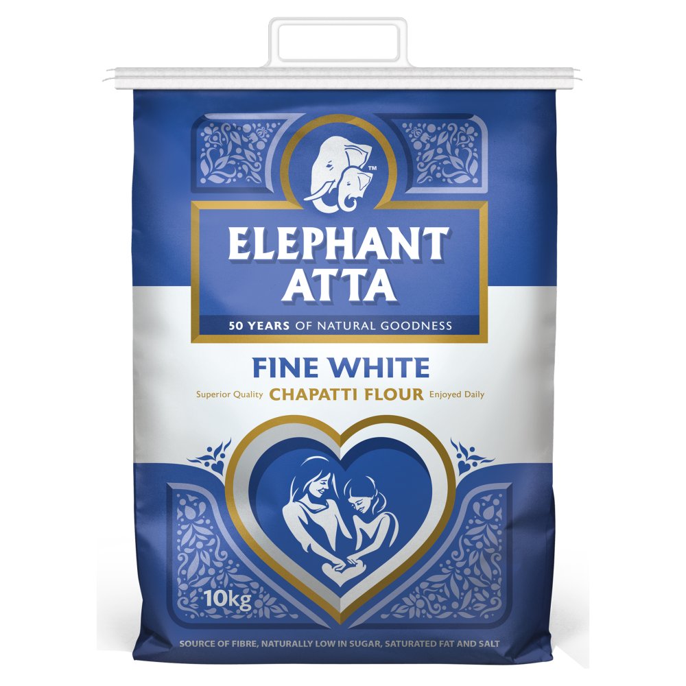 Elephant Flour White Atta 10kg PM