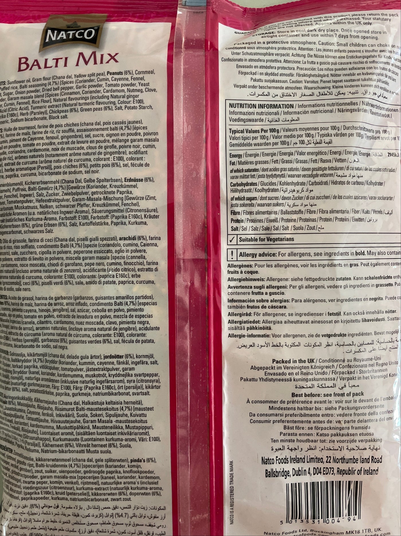Natco Balti Mix 325g - Image 2