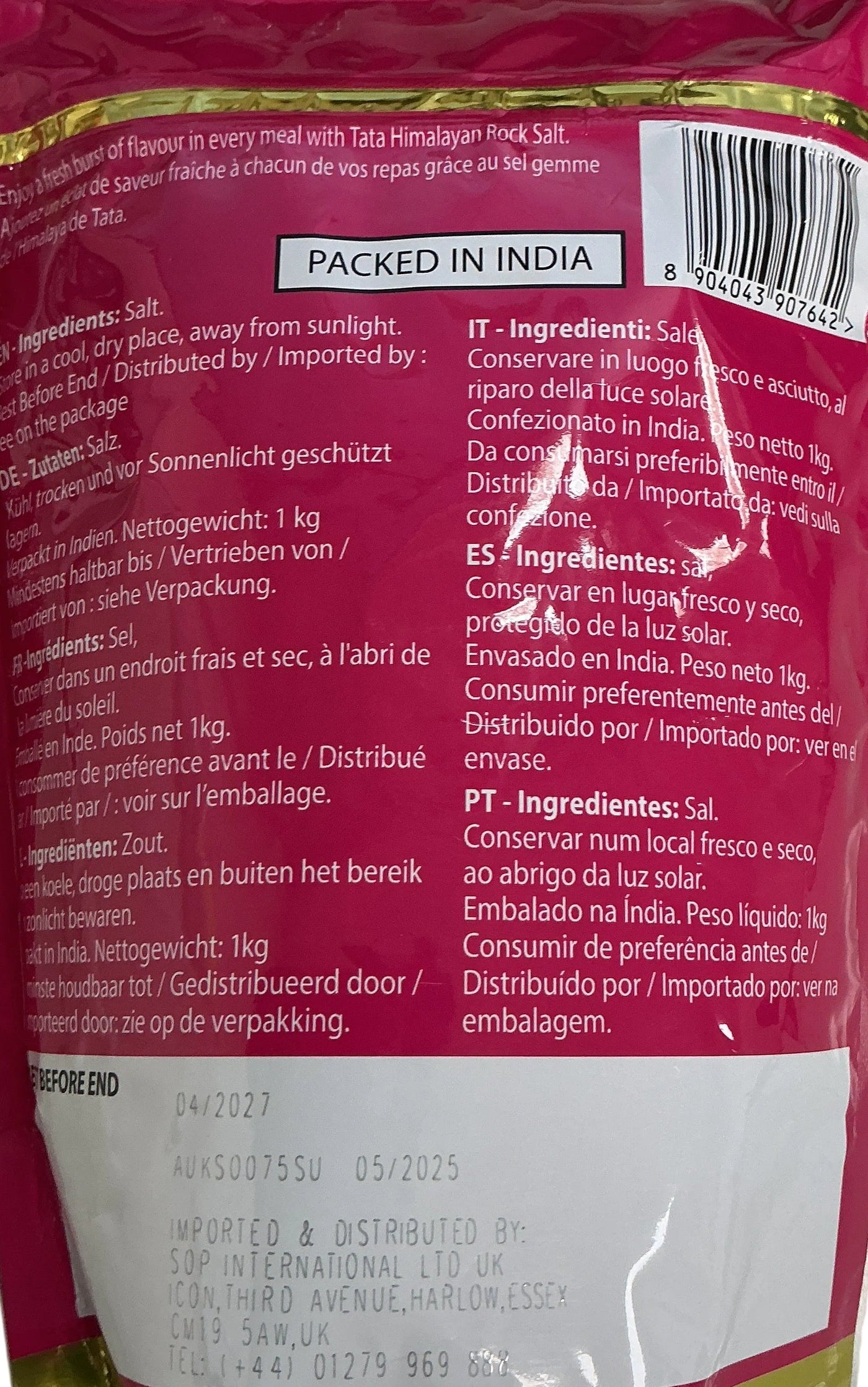 Tata Salt Pink Himalayan Rock 1kg - Image 2