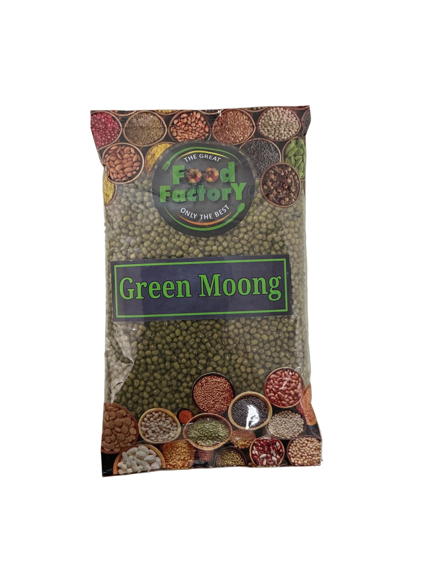 Food Factory Lentils Green Moong 500g