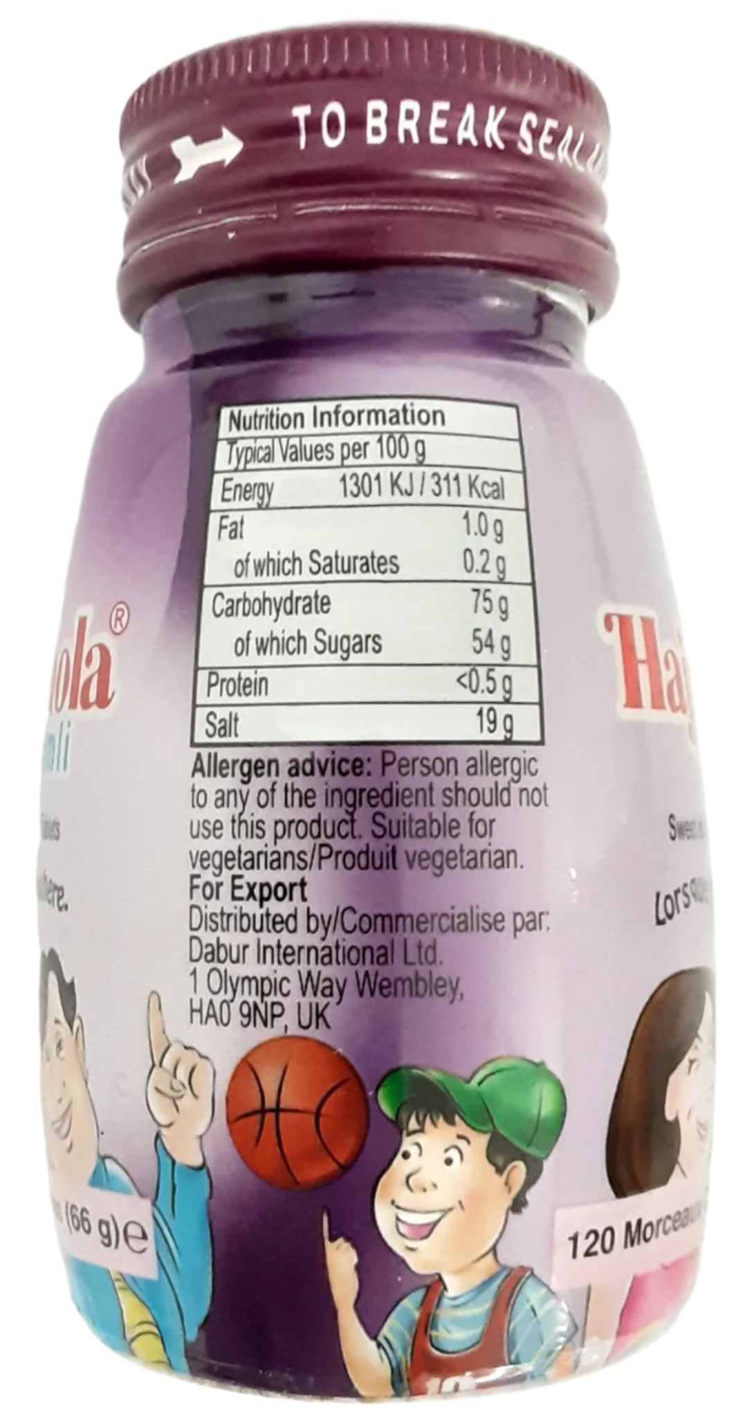 Dabur Hajmola Imli 60g - Image 2