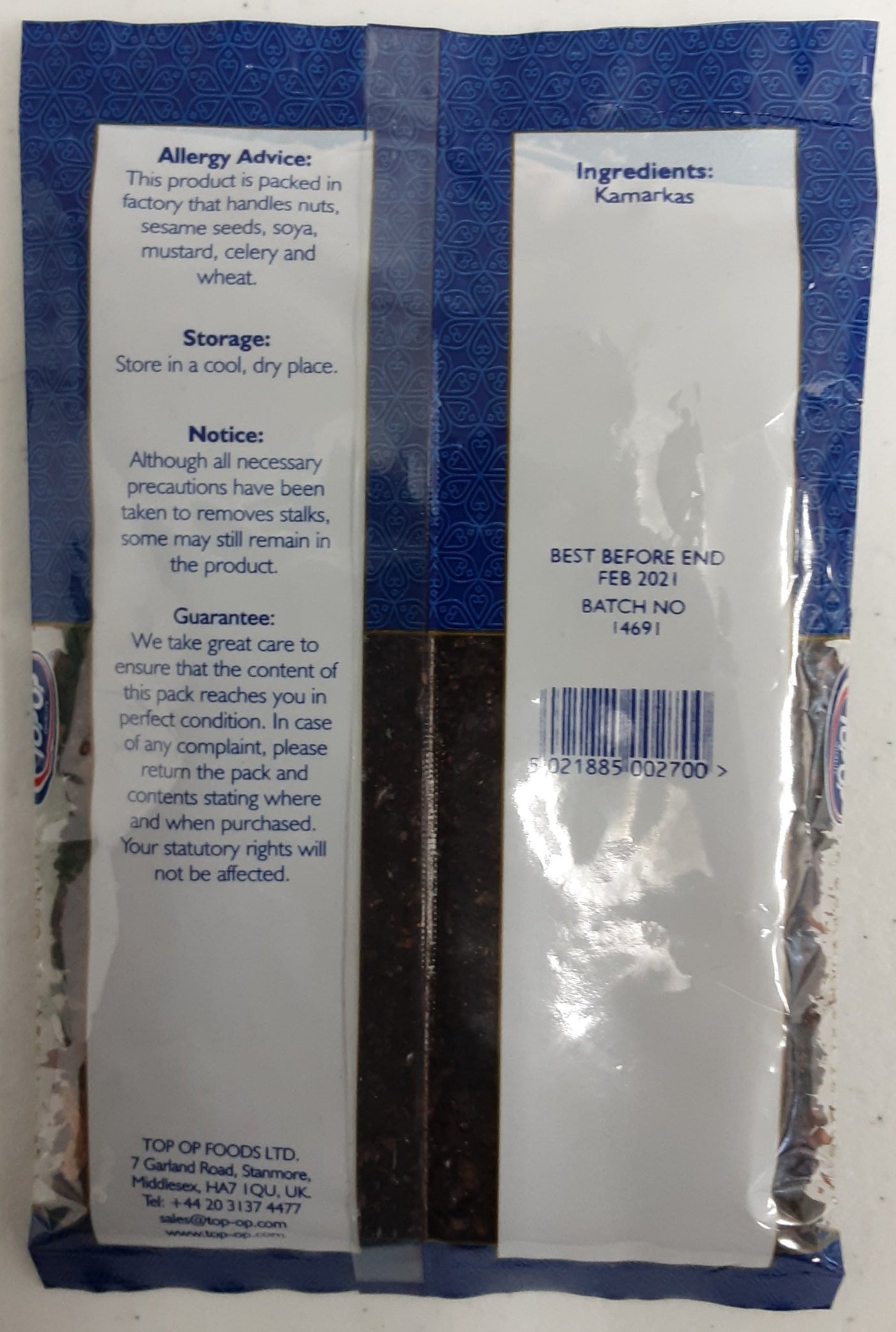 Top Op Kamarkas Butea Frondosa 100g - Image 2