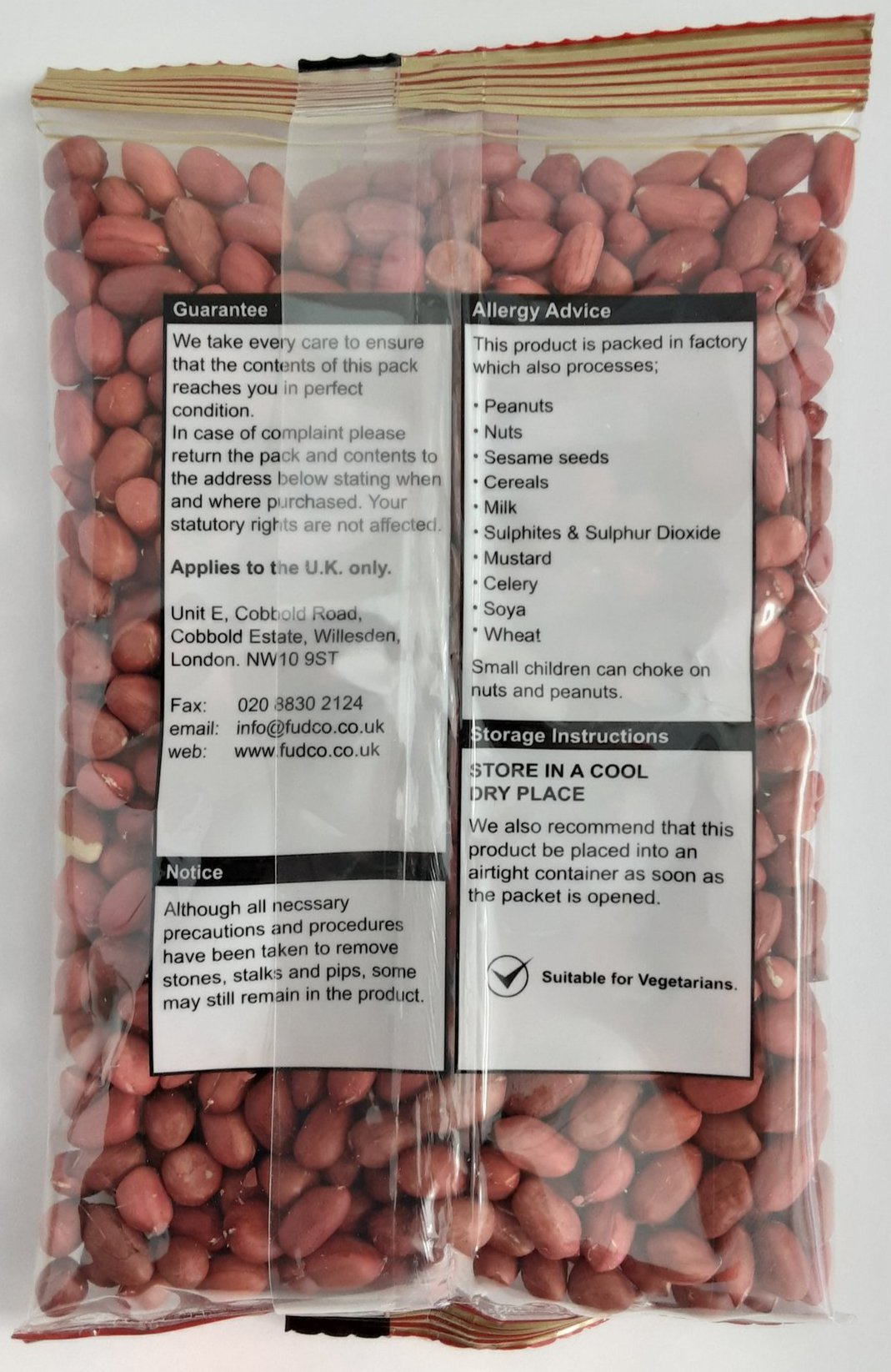 Fudco Red Peanuts 300g - Image 2