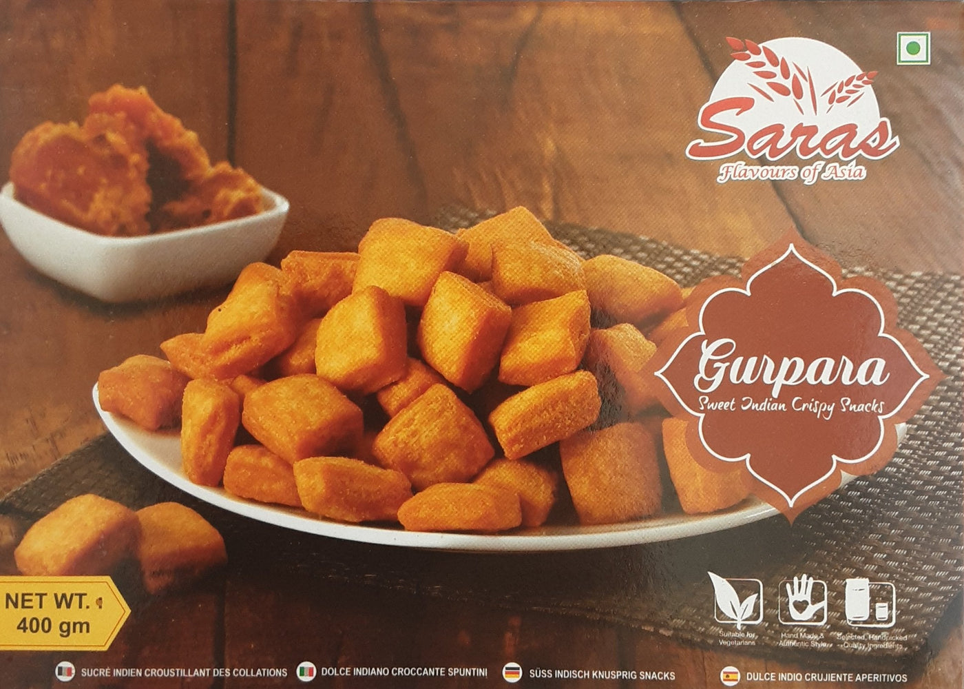 Saras Gurpara 400g