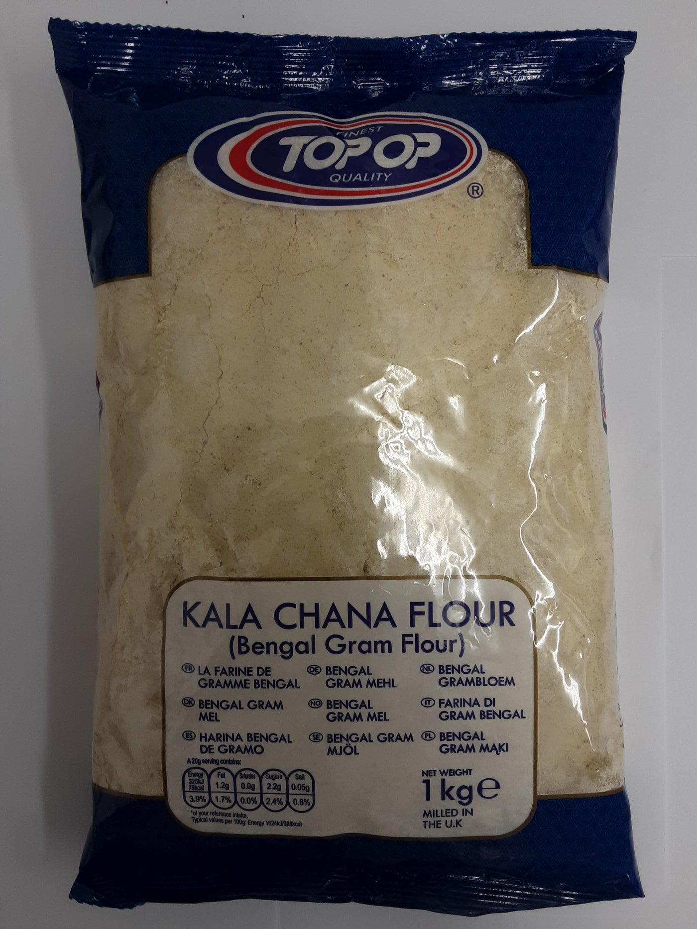 Top Op Kala Chana Flour 1kg