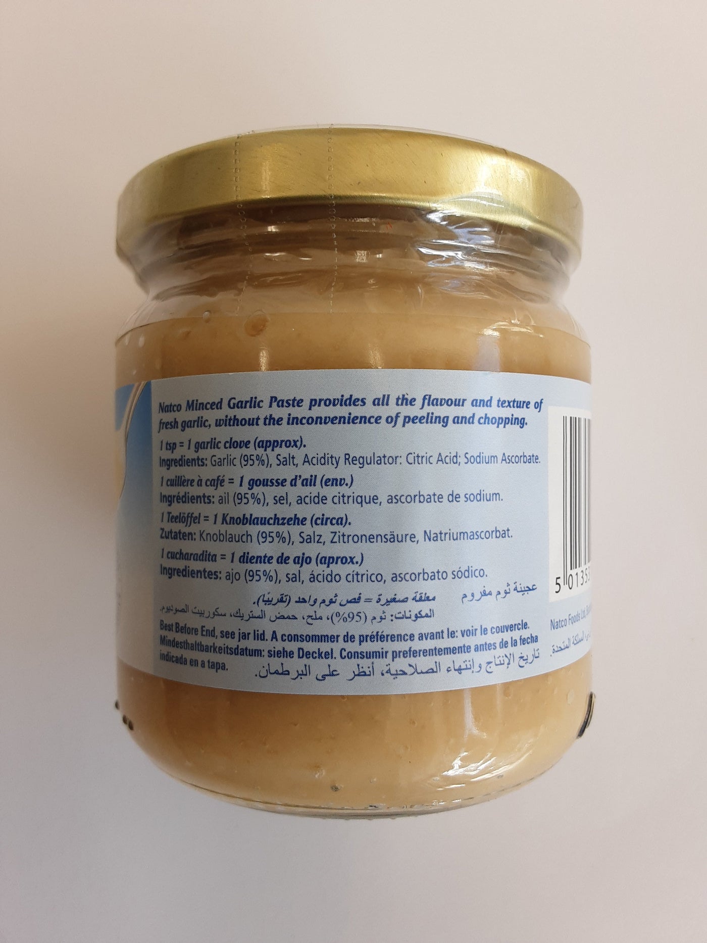 Natco Paste Minced Garlic 190g - Image 2