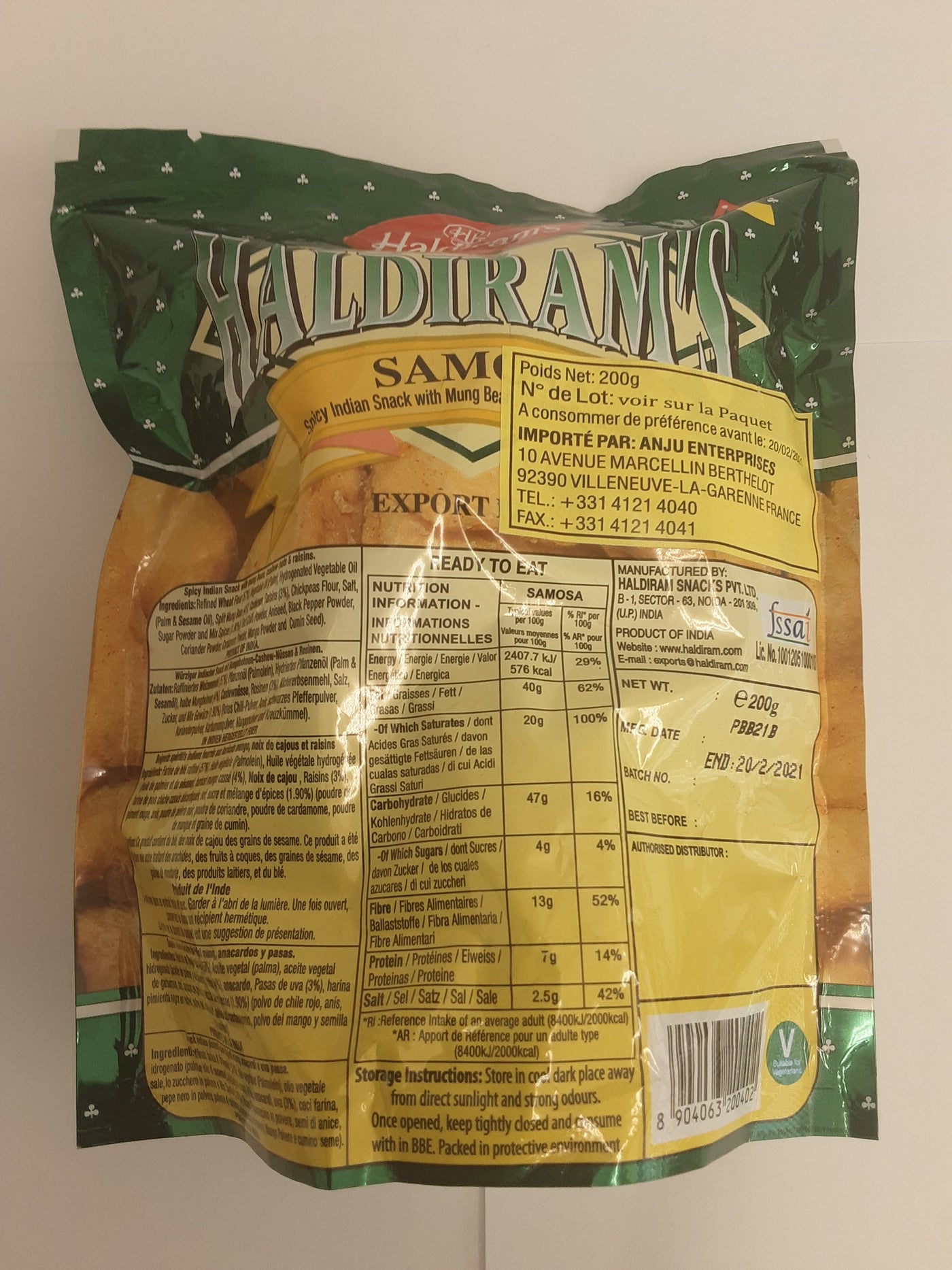 Haldirams Samosa 200g PM - Image 2