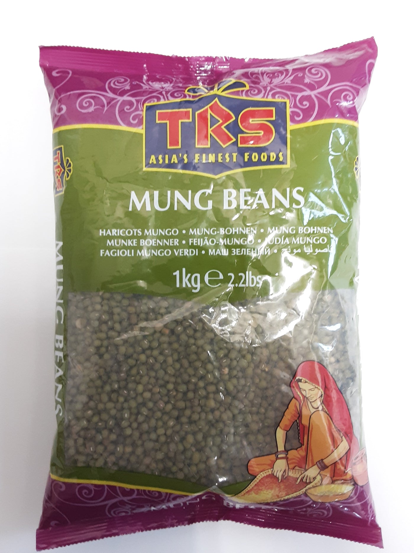 TRS Mung Whole (Mung Beans) 1kg