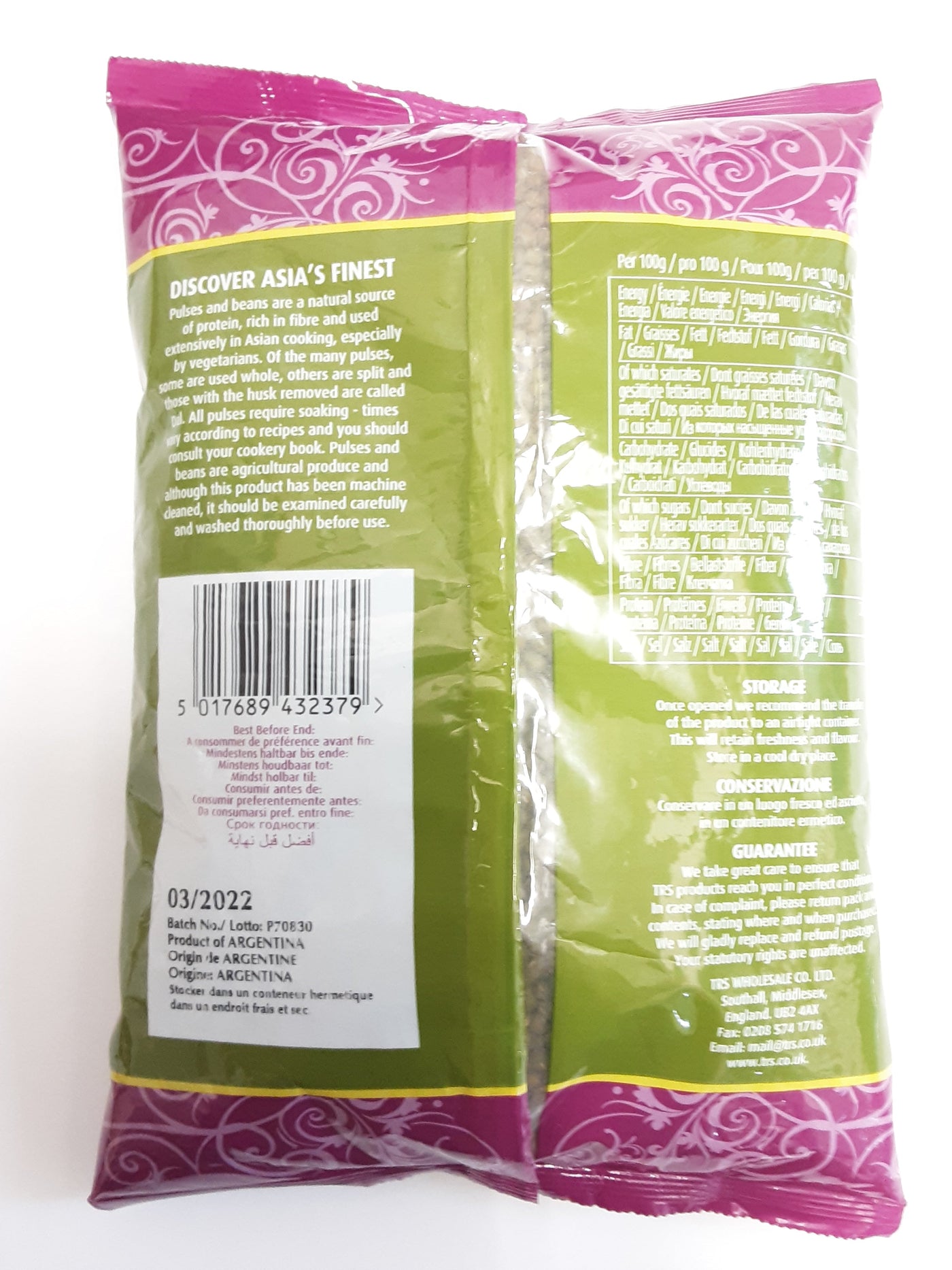 TRS Beans Mung 1kg - Image 2