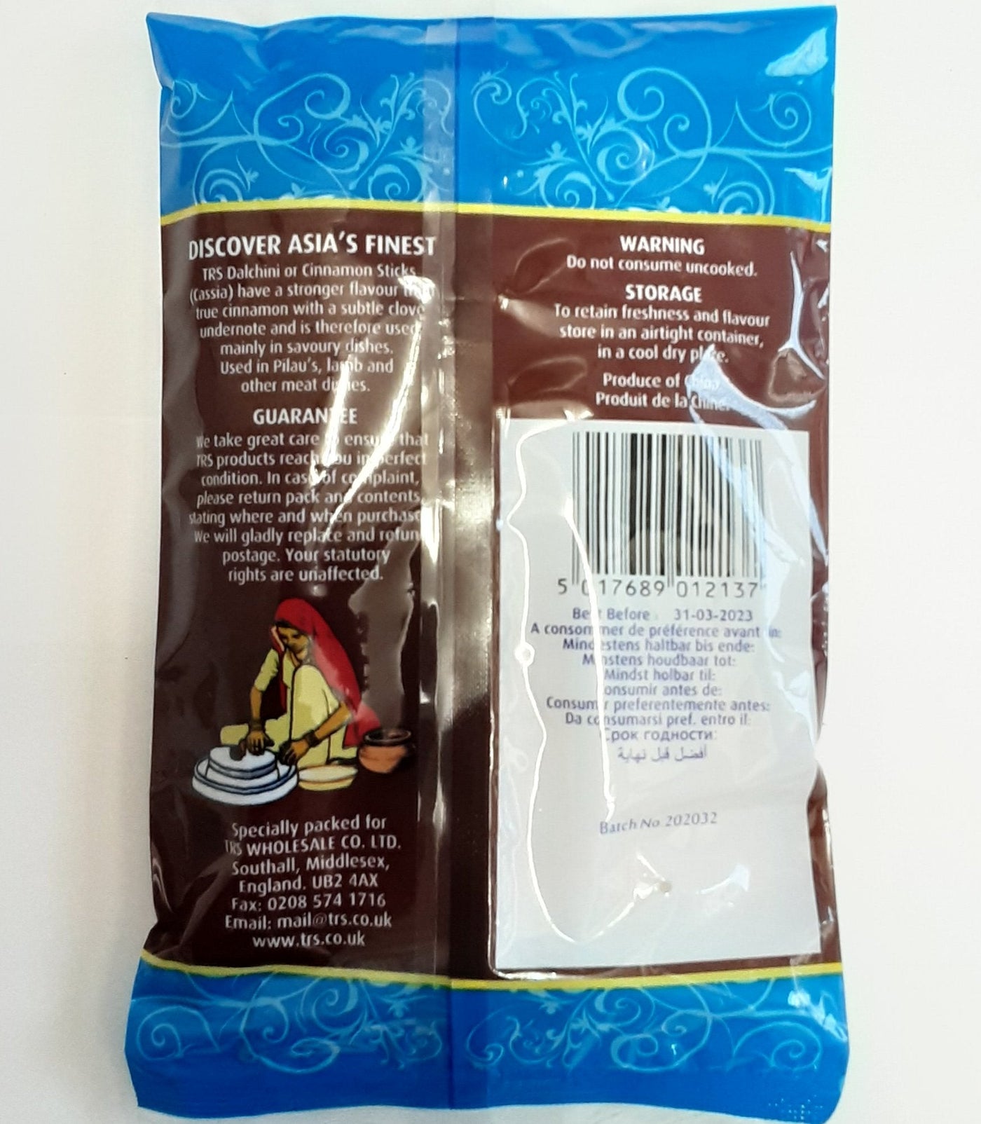 TRS Dalchini Cinnamon Sticks 50g - Image 2