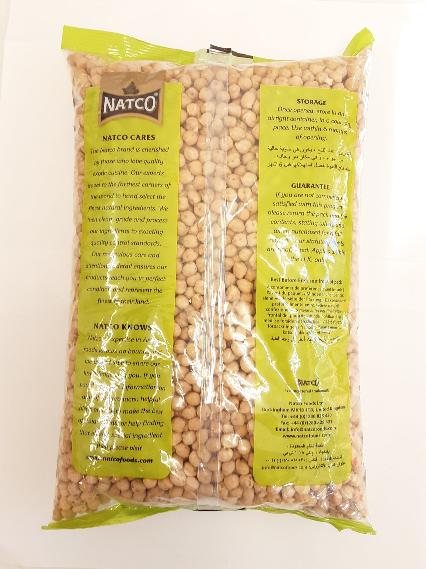 Natco Chick Peas White Chana 2kg - Image 2