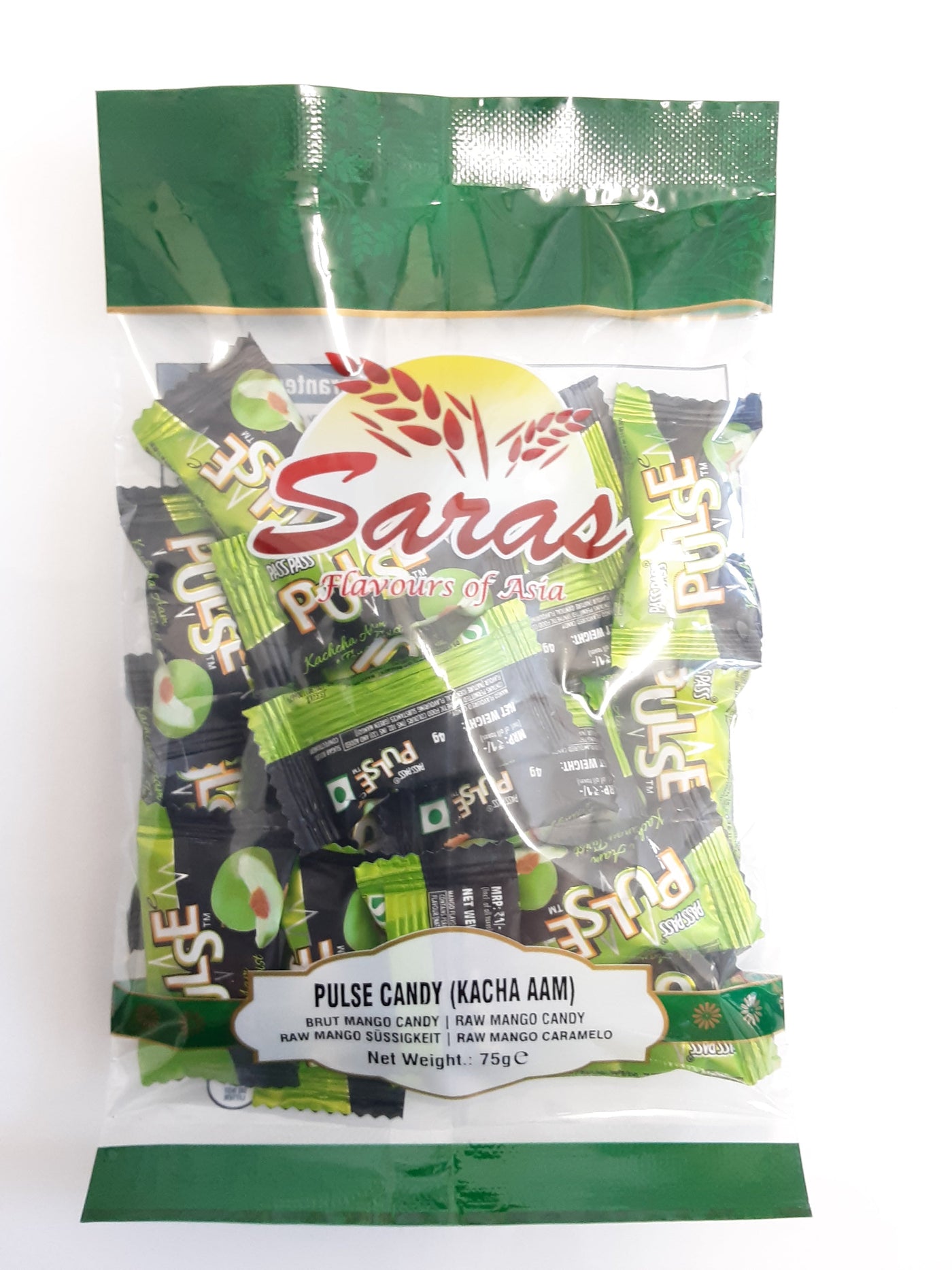 Saras Candy Kacha Aam Mango 75g