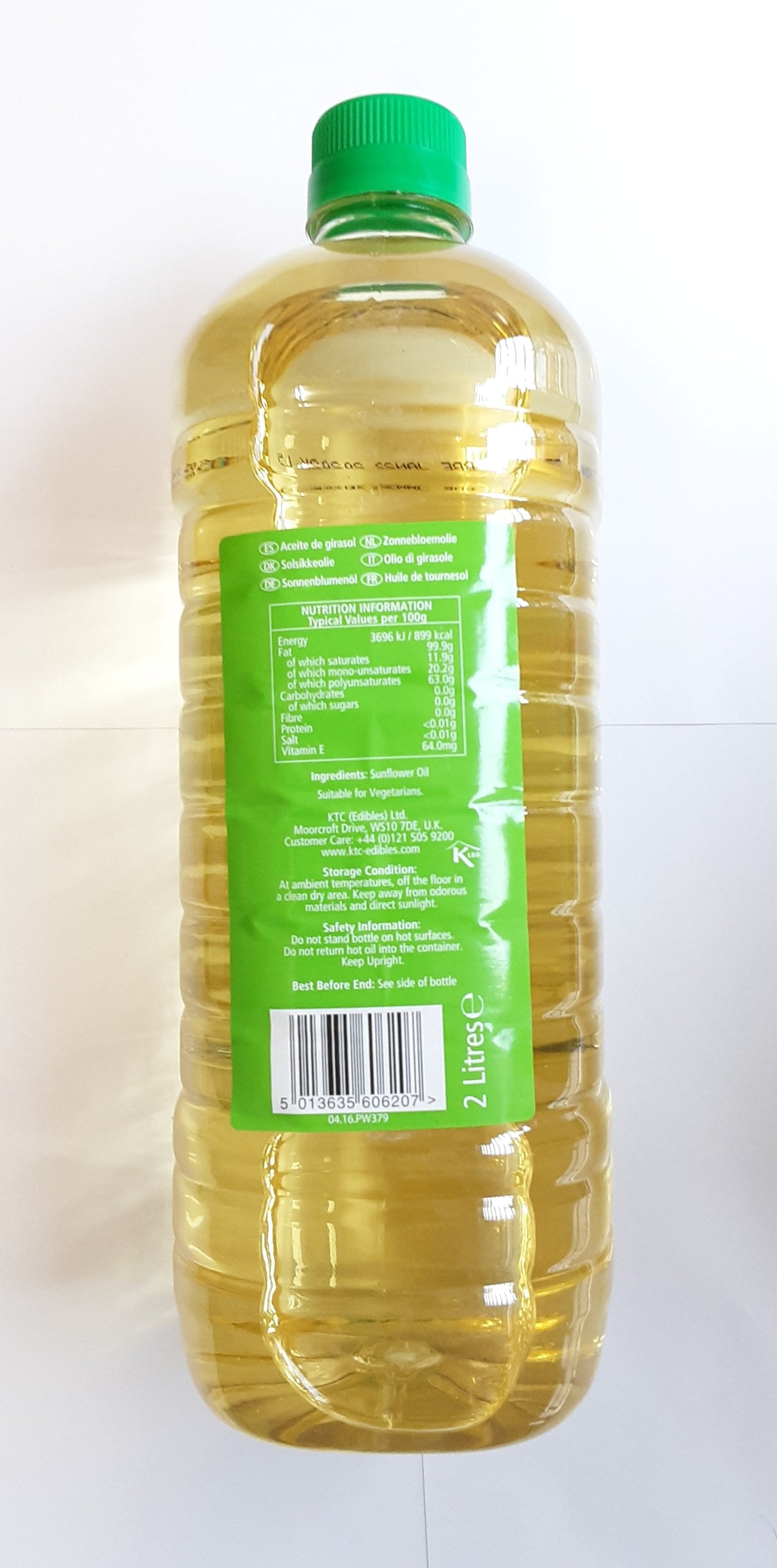 KTC Oil Sunflower Pure 2ltr - Image 2