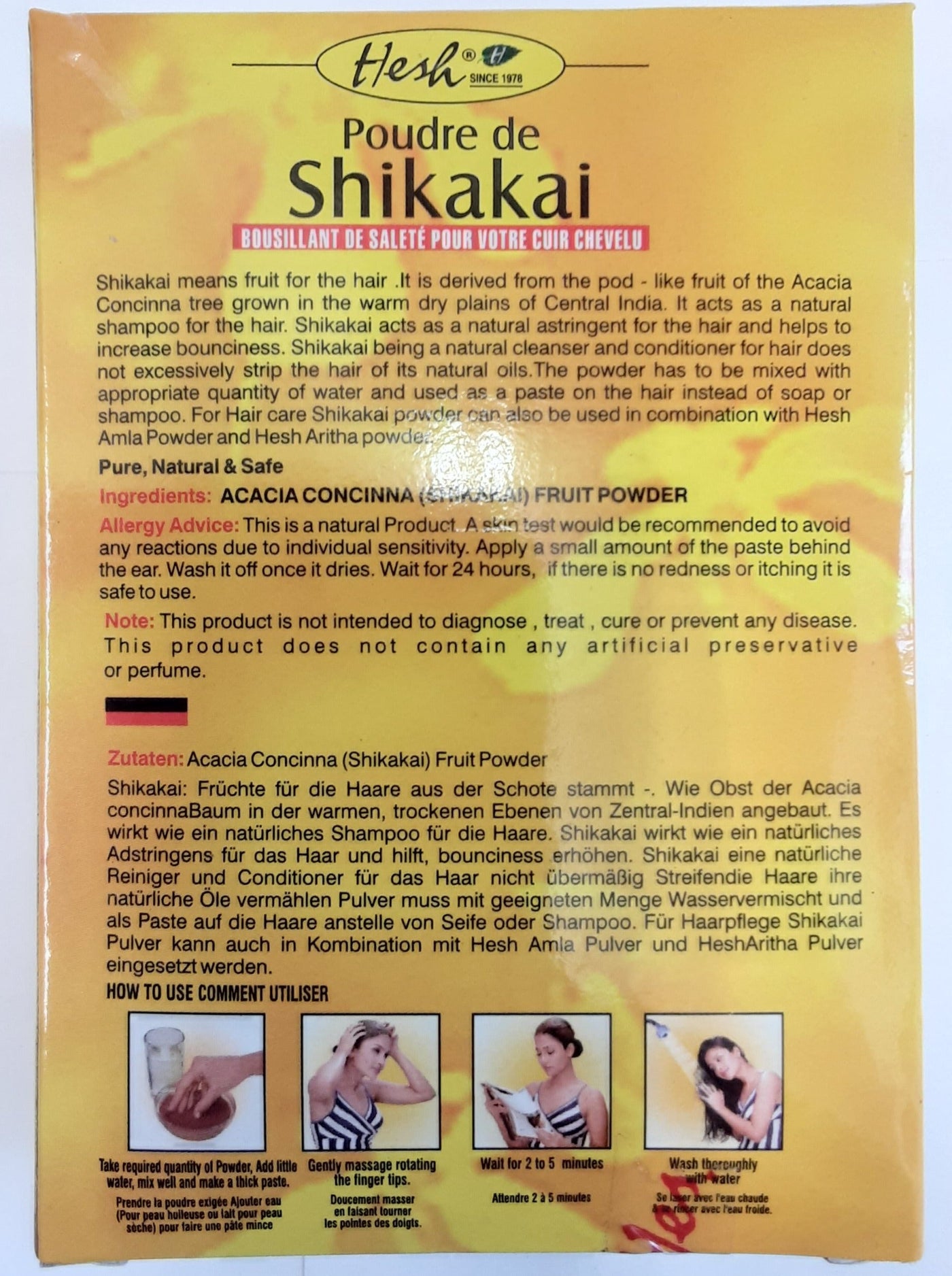 Hesh Shikakai Powder 100g - Image 2