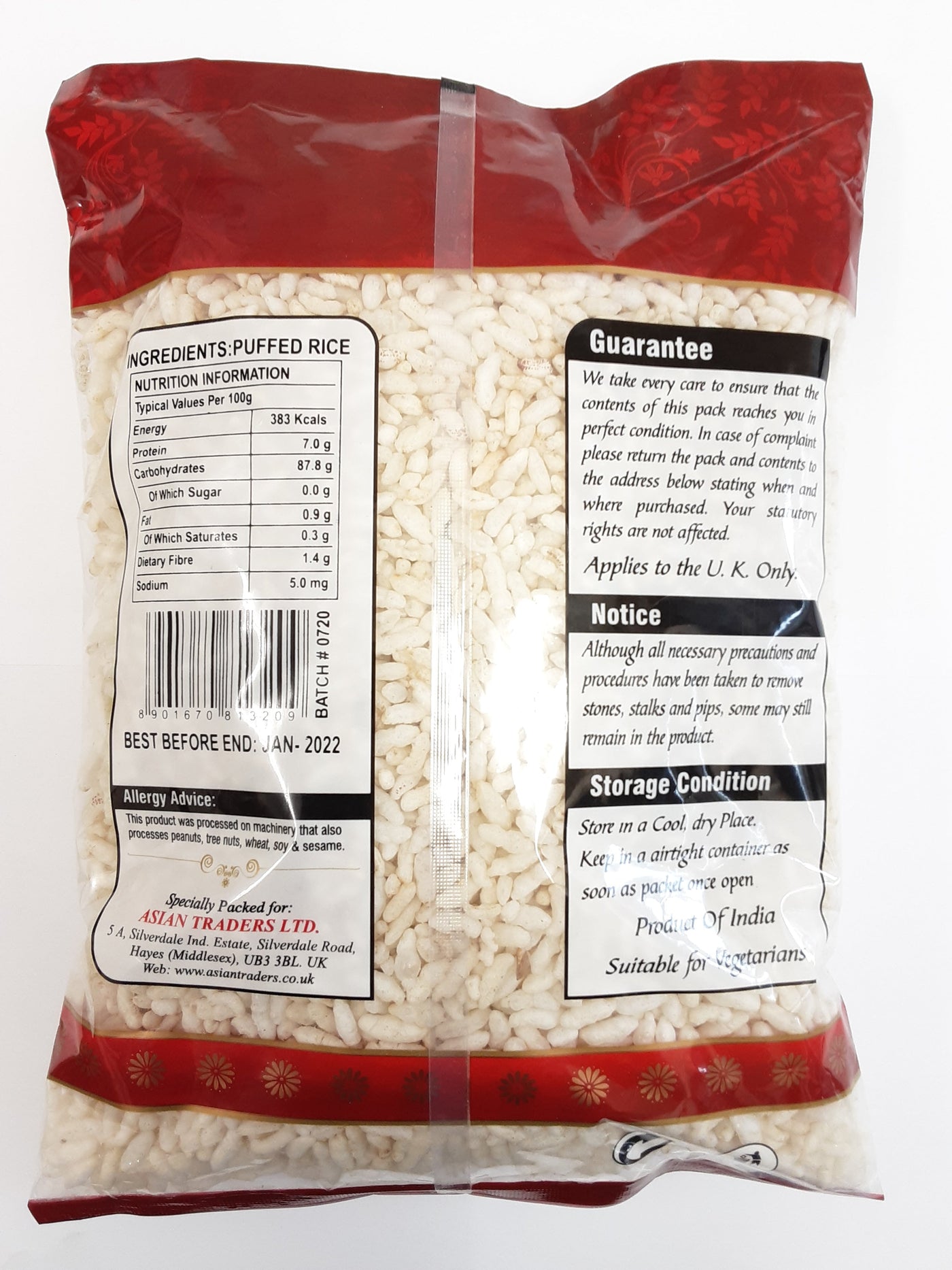 Saras Mumra Puffed Rice 200g - Image 2