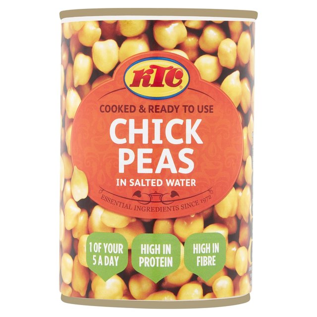 KTC Chick Peas 400g 2 for £1.20