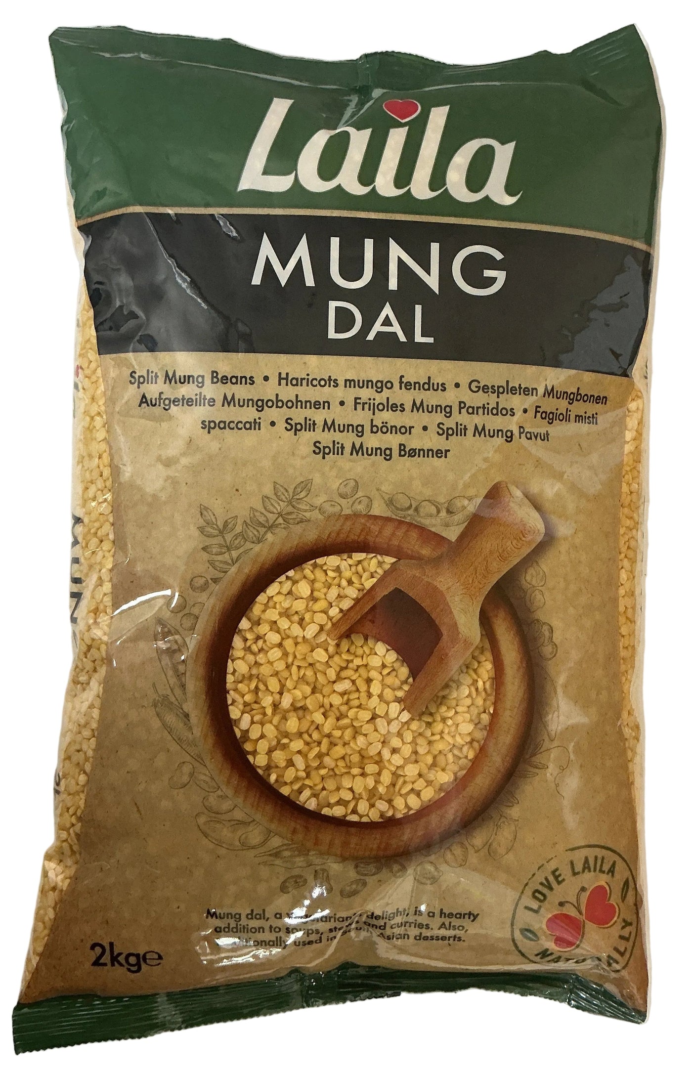 Laila Lentils Mung Dal Yellow 2Kg