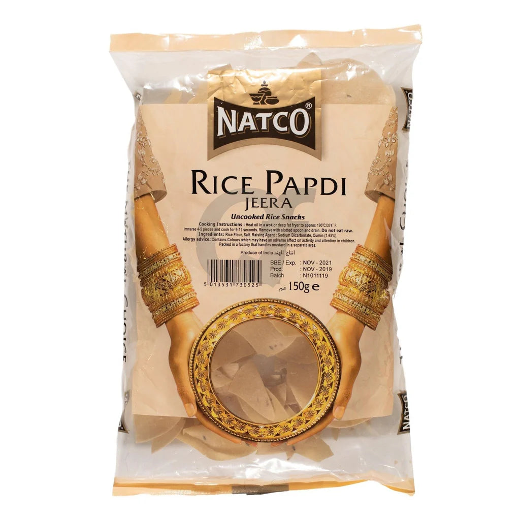 Natco Rice Papdi Masala 150g