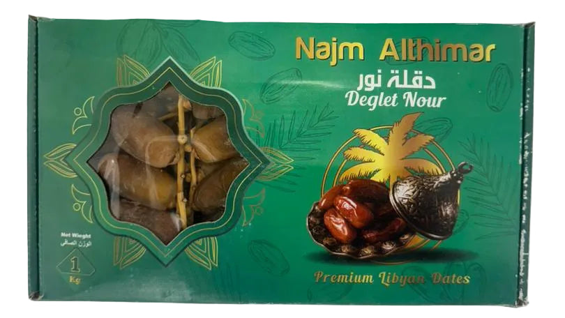 Najm Althimar Deglet Nour Premium Libyan Dates 500g - Image 2