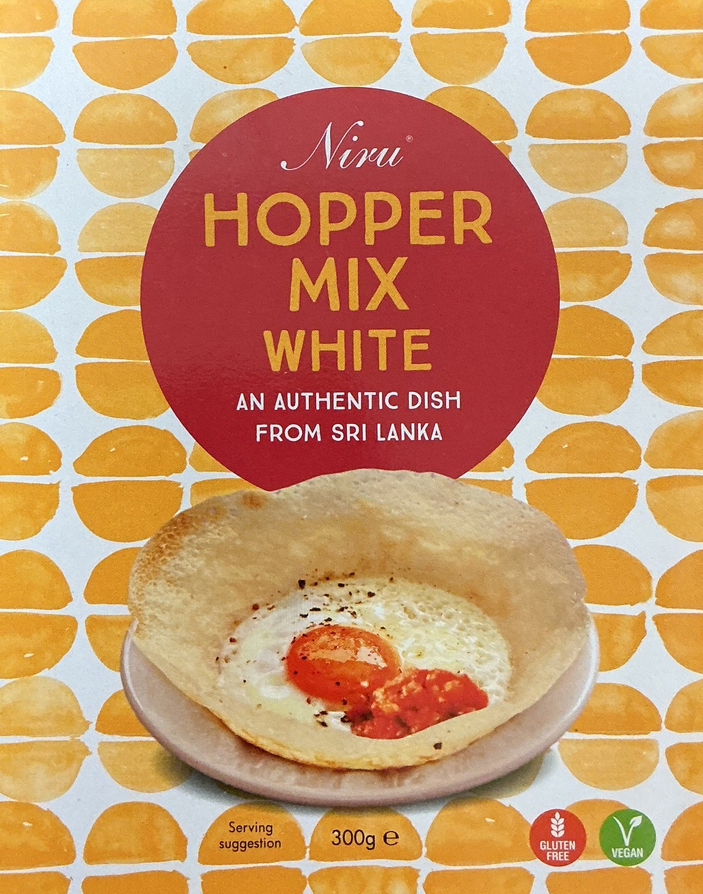 Niru Instant Hoppers Mix White 300g