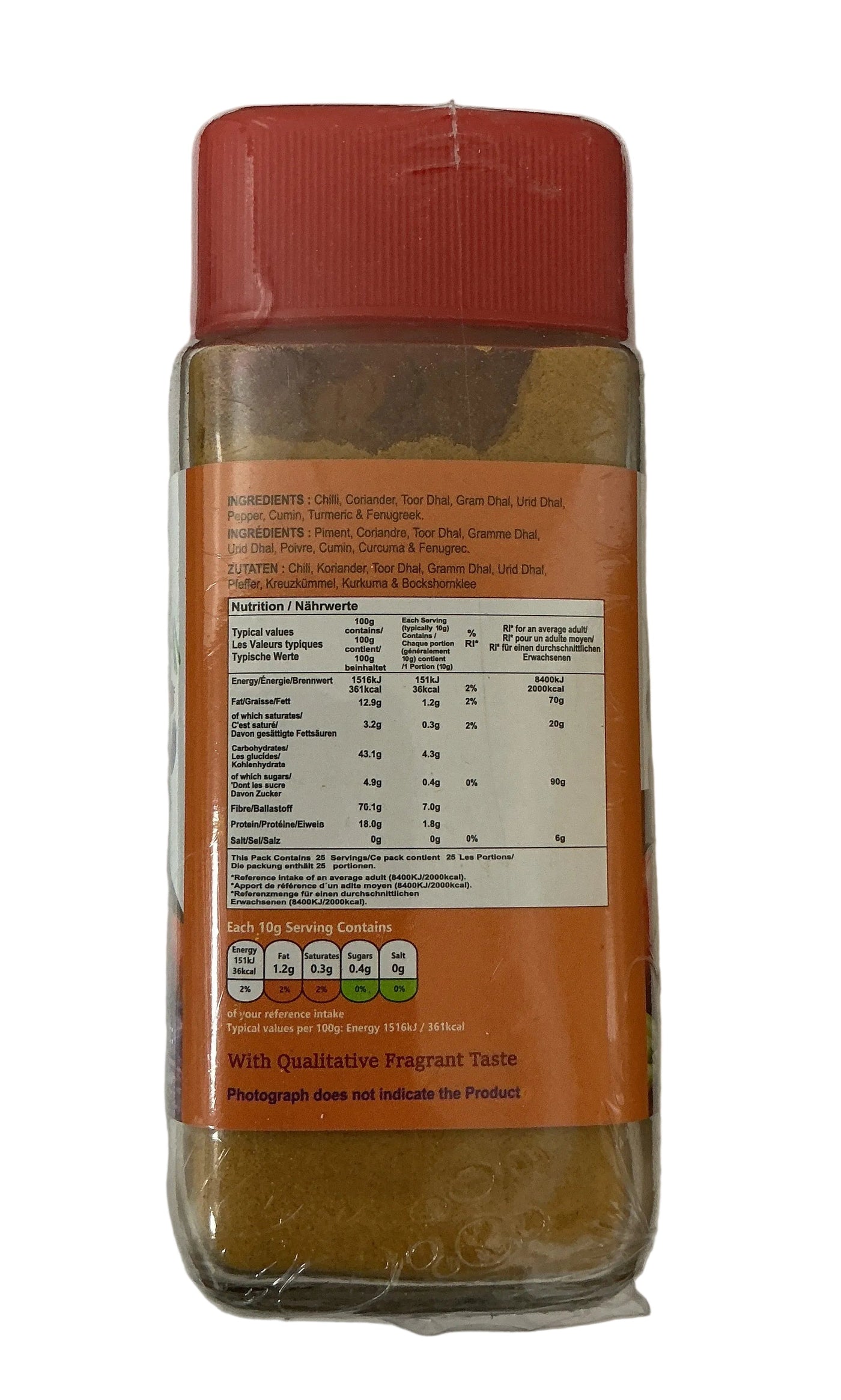 Niru Spice Sambar Powder 250g - Image 2