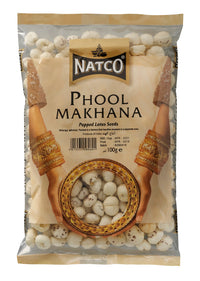 Natco Phool Makhana (Puffed lotus seeds) 100g
