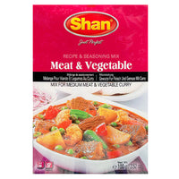 Shan Meat & Vegetable Masala 100g Mix & Match Any 2 For £2.60